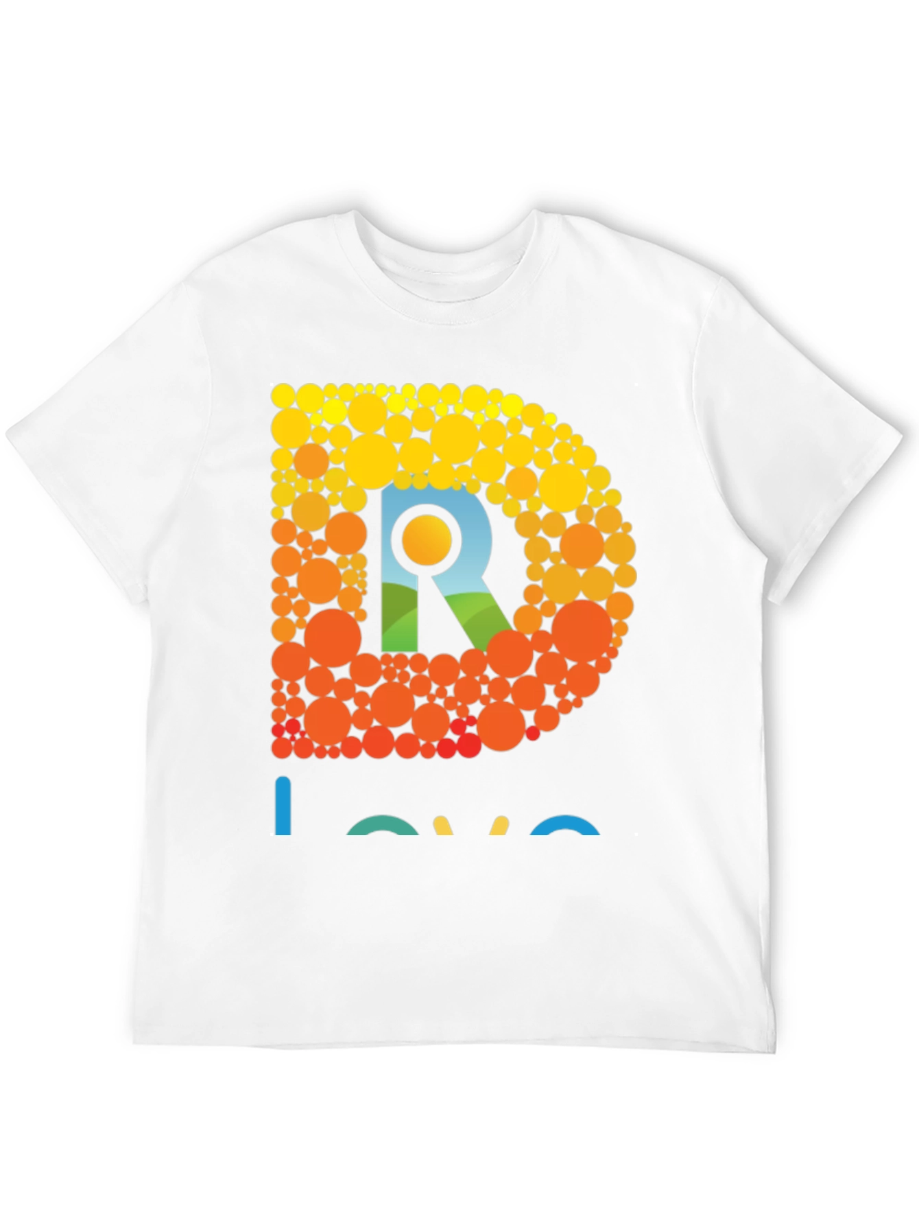 Black D Love Graphic T-Shirt - Stylish Comfort view 12