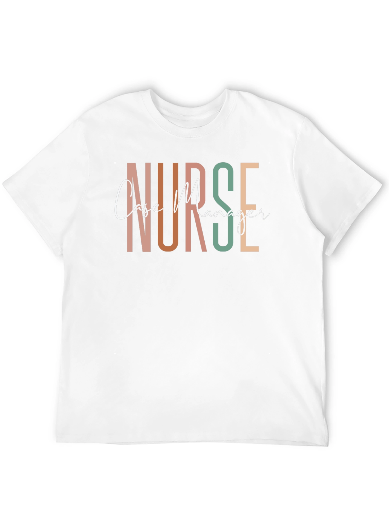 Black Nurse Case Manager Graphic T-Shirt view 12