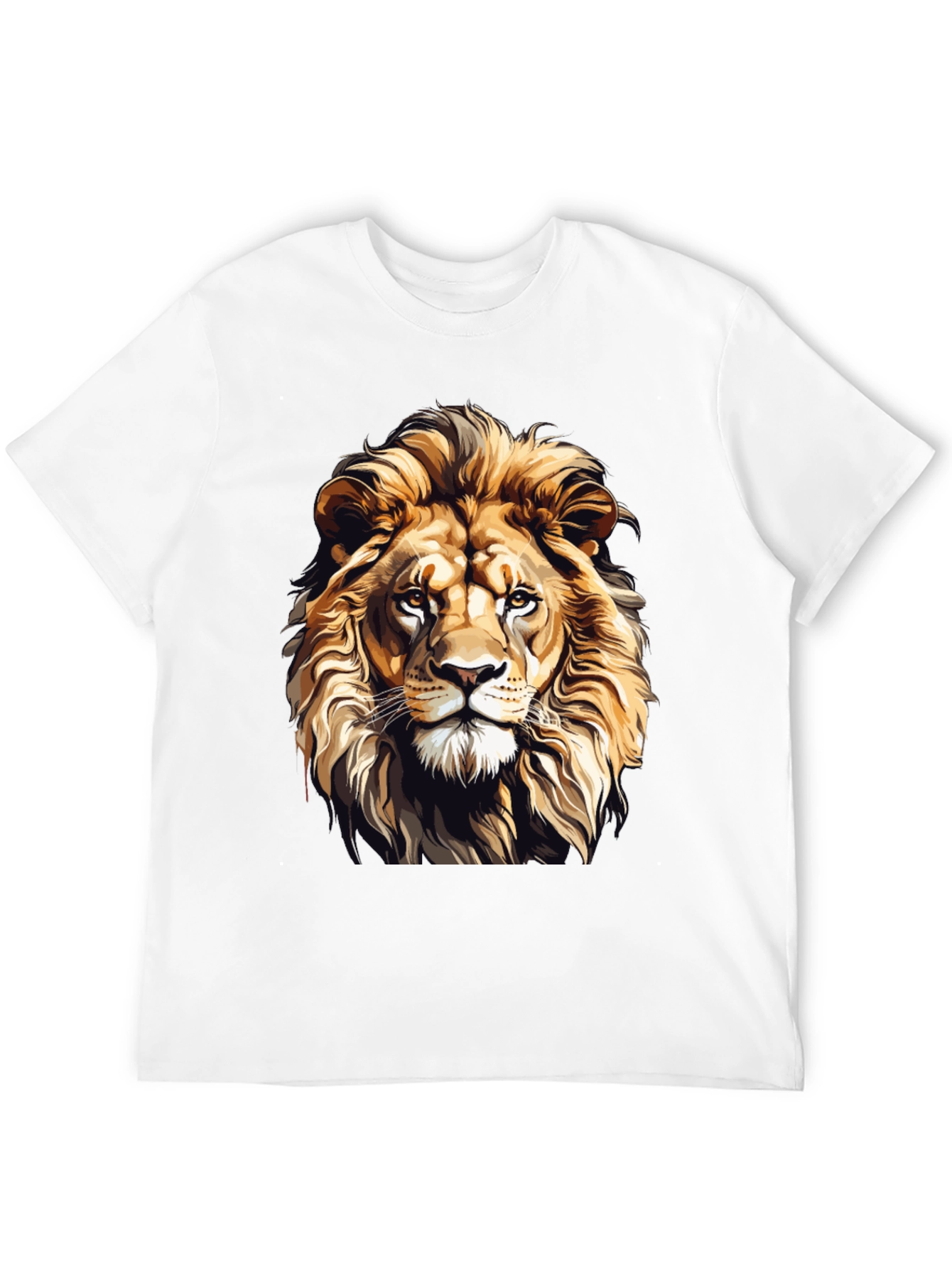 Black Lion Graphic T-Shirt - Fierce Style view 12