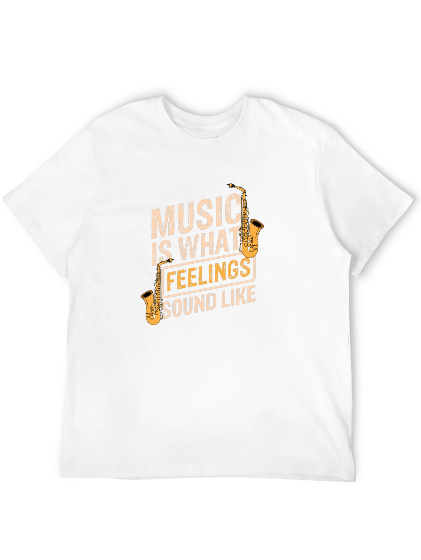 Black Music is What Feelings Sound Like Black T-Shirt view 12