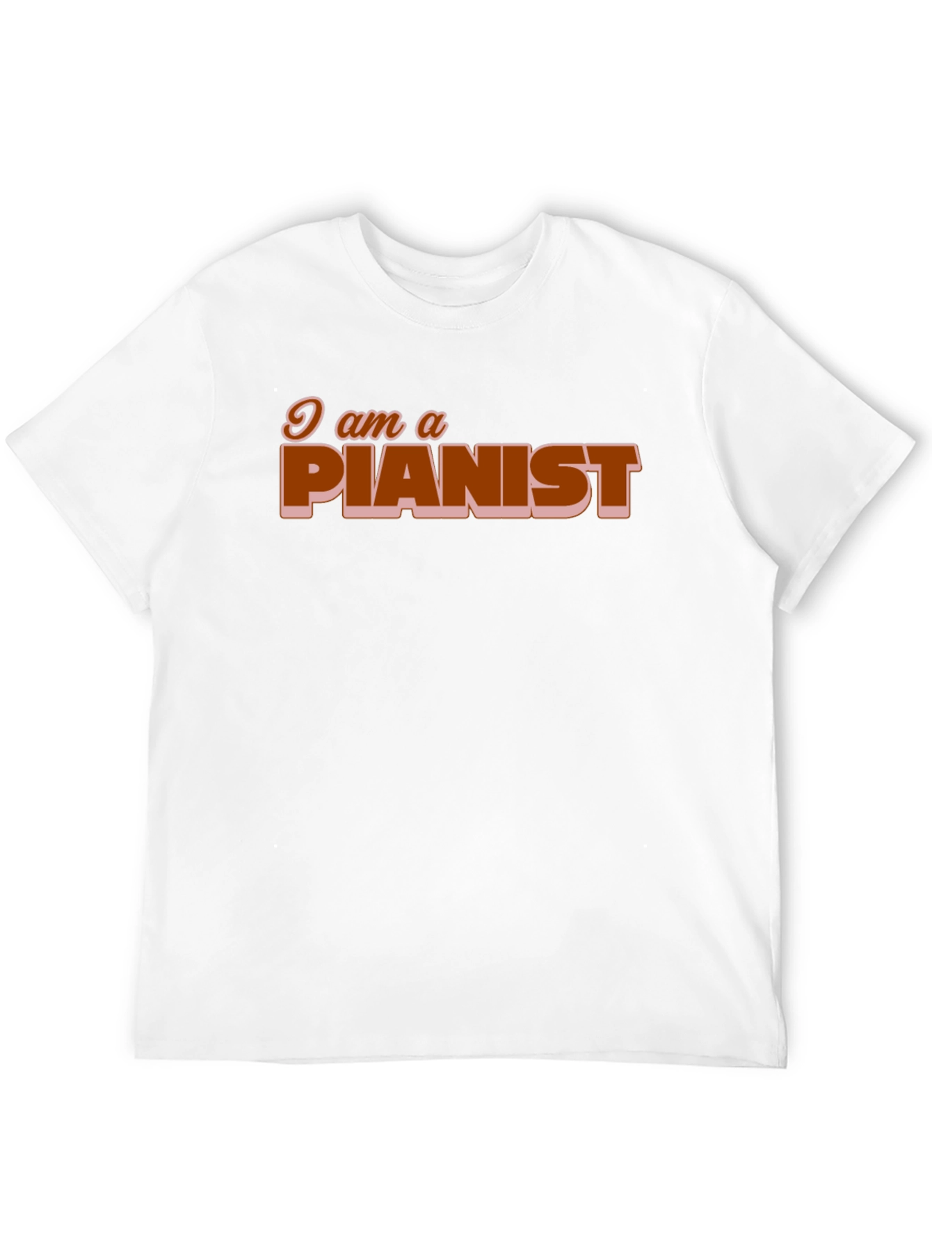 Black I am a Pianist T-Shirt - Music Lover Tee view 12