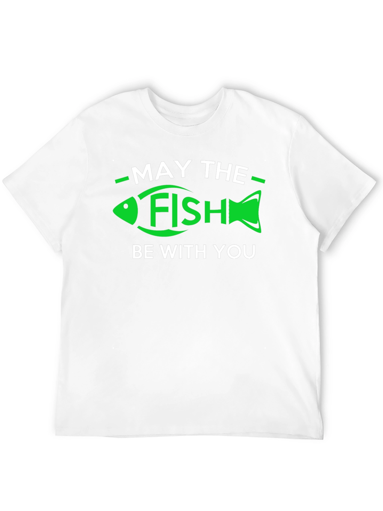 Black May the Fish Be With You T-Shirt view 12