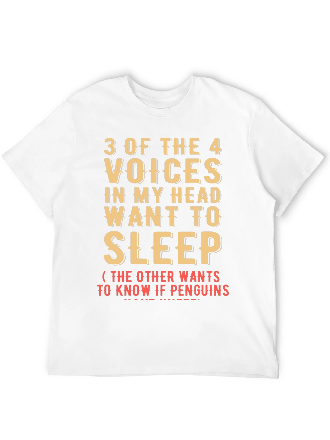 Black Funny 'Voices in My Head' Graphic T-Shirt view 12