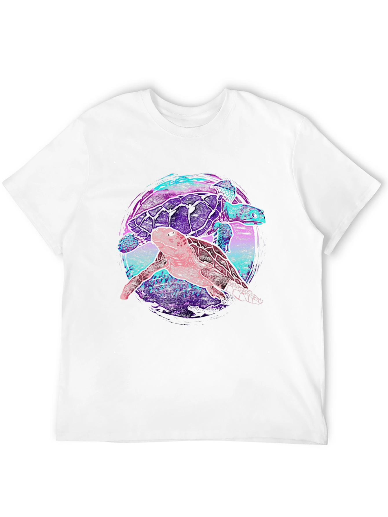 Black Turtle Duo Graphic Tee - Trendy Comfort view 12