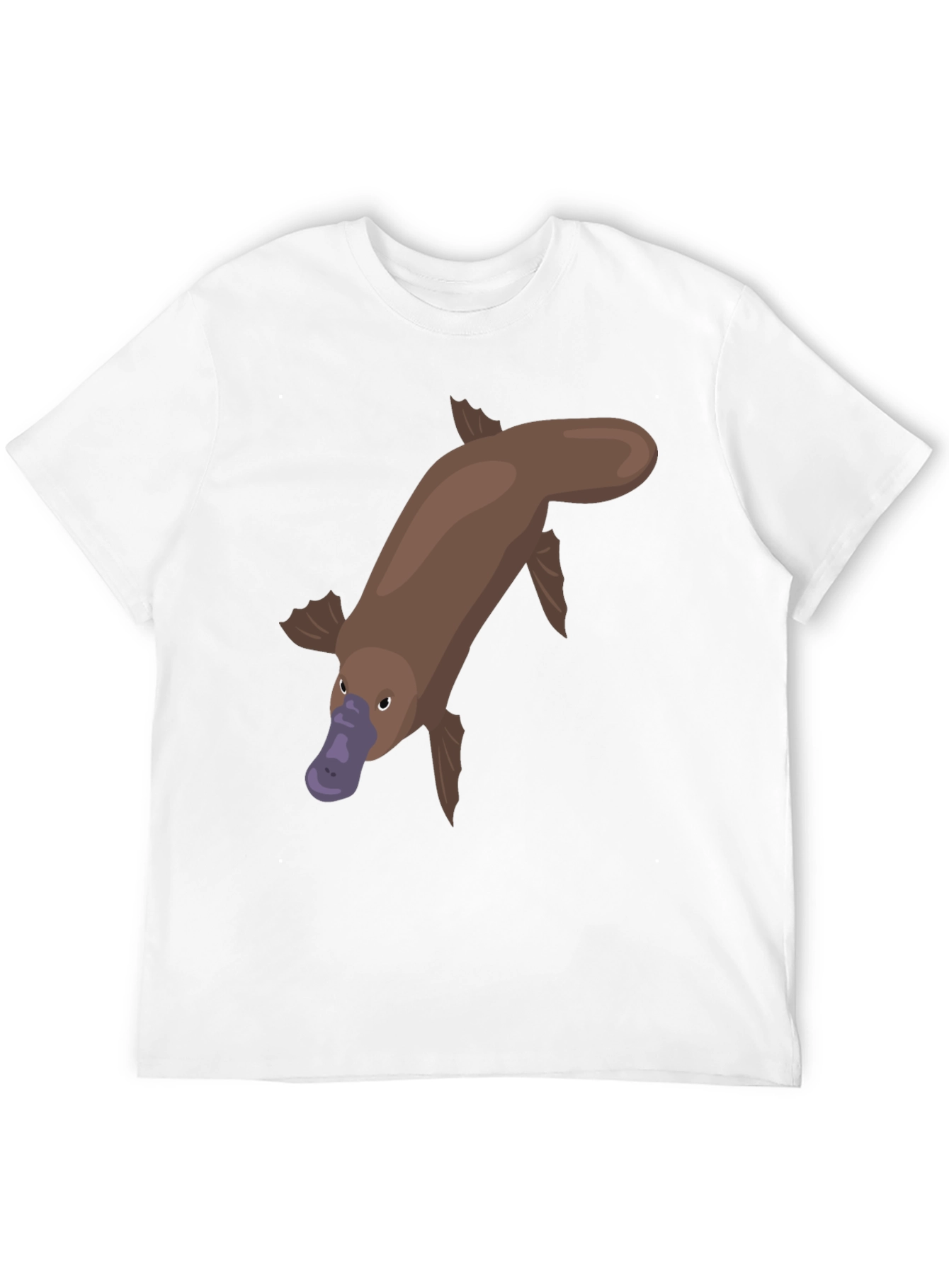 Black Platypus Graphic Tee - Unique Animal Shirt view 12