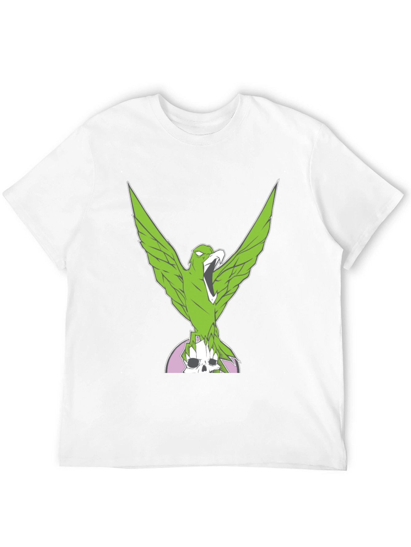 Black Green Eagle Graphic Tee view 12
