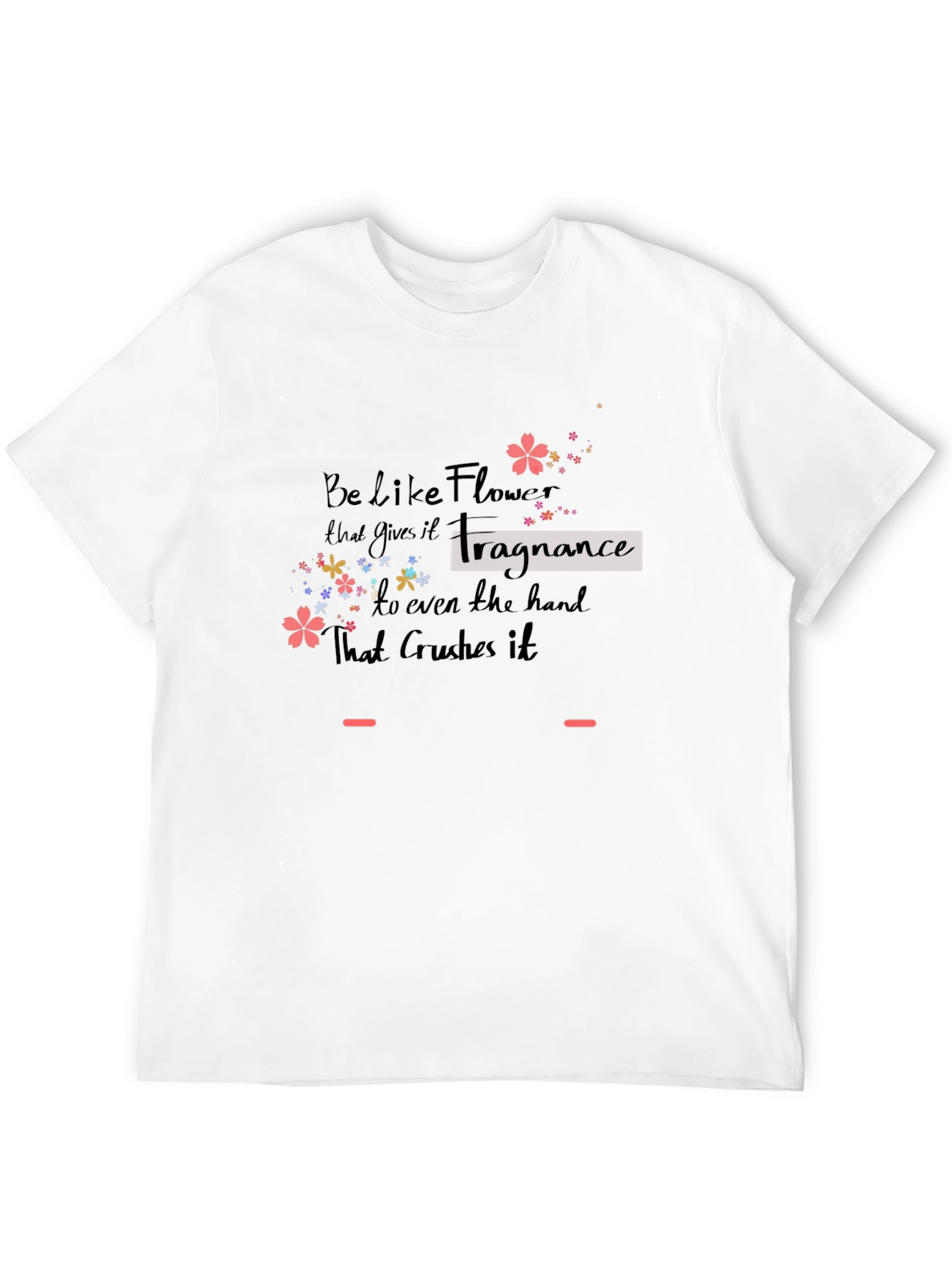 Black Be Like Flower T-Shirt - Inspirational Graphic Tee view 12