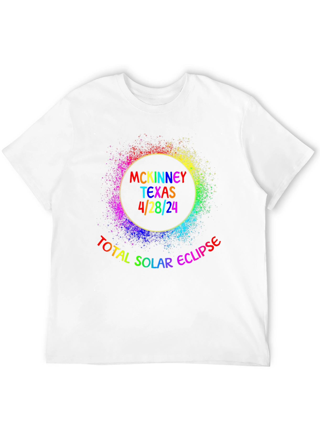 Total Solar Eclipse McKinney Texas T-Shirt - 12
