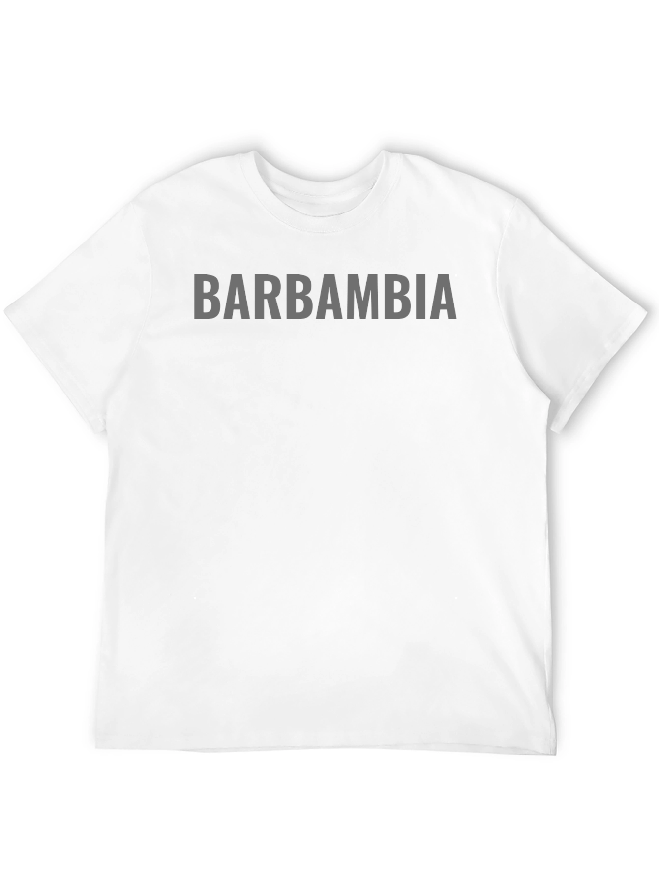 Black BARBAMBIA Graphic Tee - Men's Black Crew Neck T-Shirt view 12