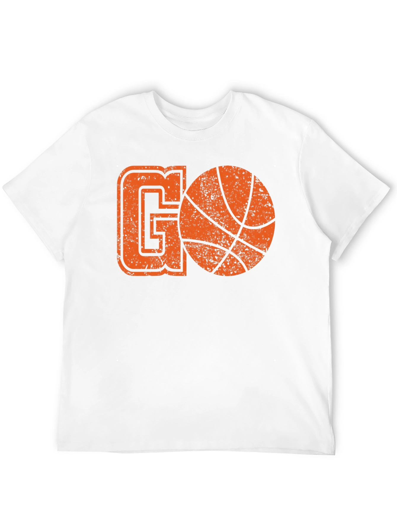 Black Basketball GO T-Shirt - Black Cotton Graphic Tee view 12
