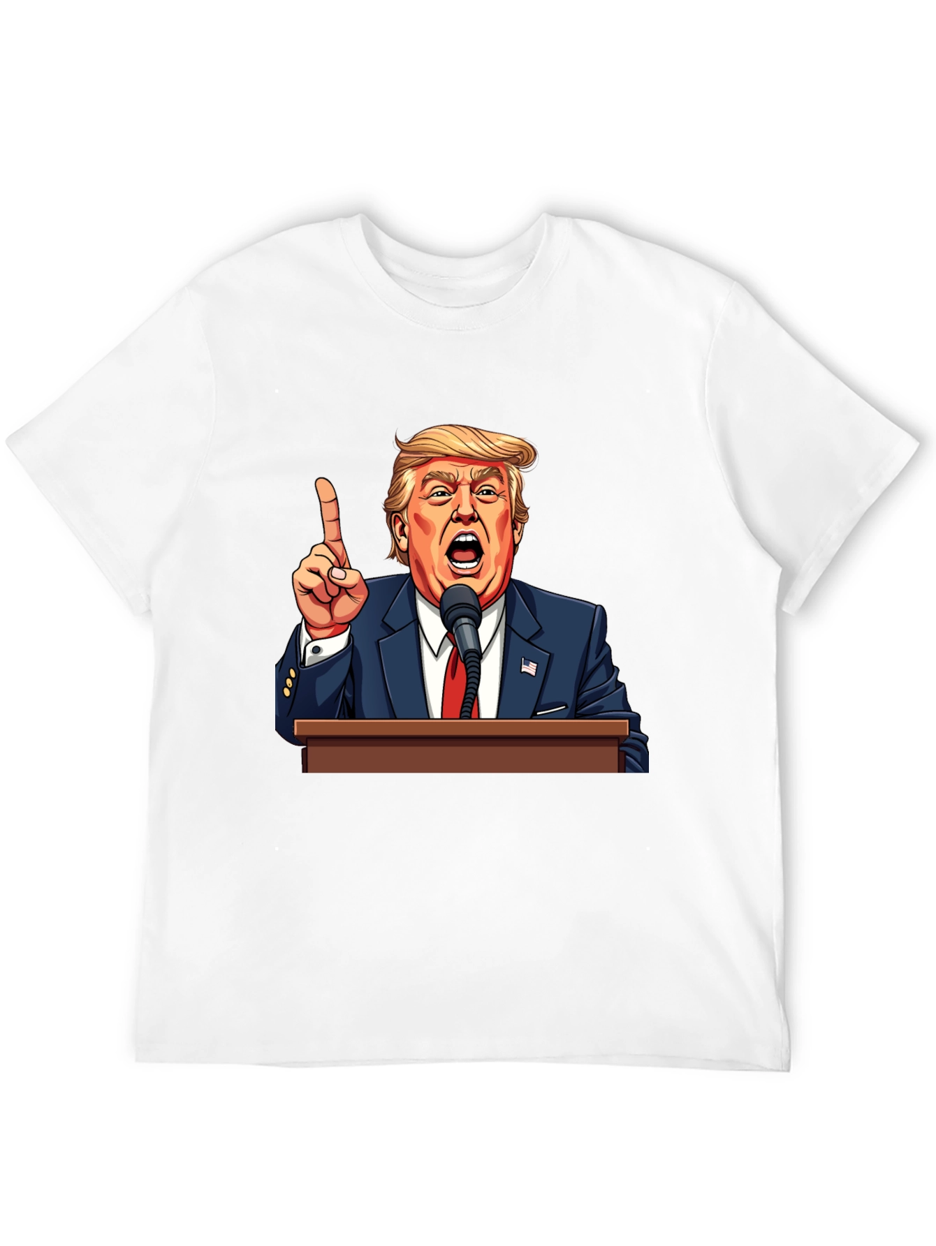 Trump Graphic Tee - Political Humor Apparel - 12