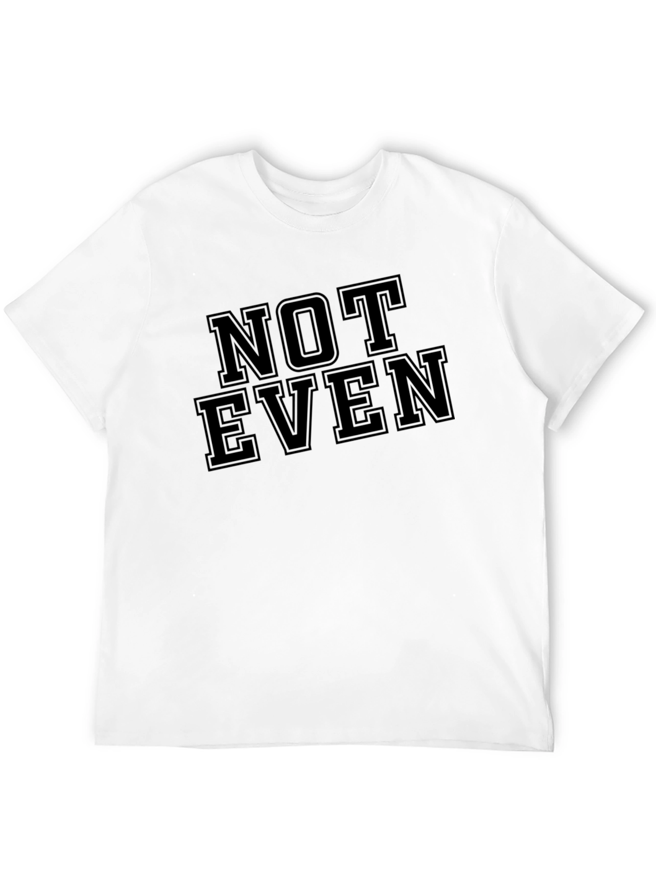 Black Not Even Graphic T-Shirt - Casual Style view 12