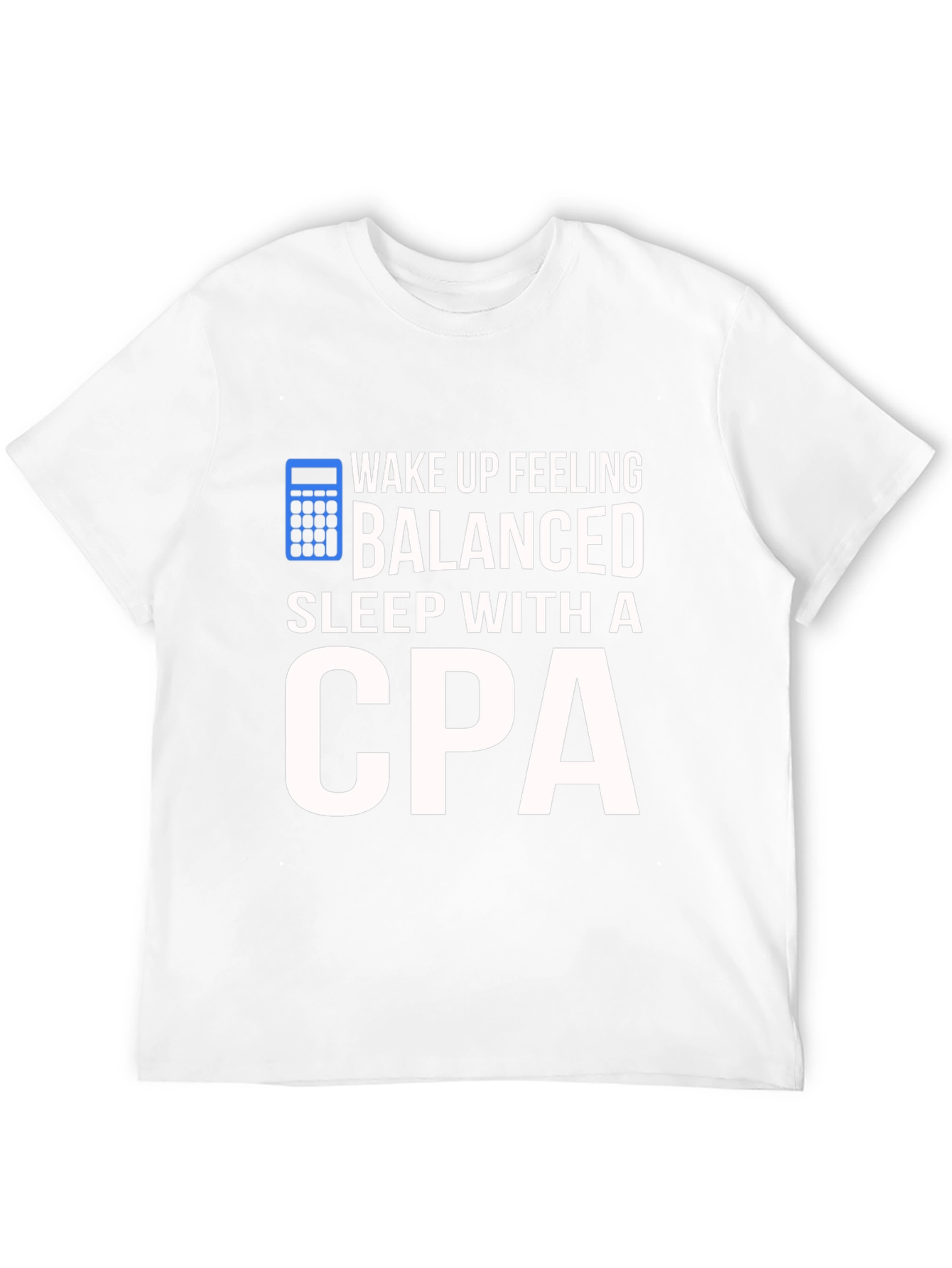 Black Balanced CPA T-Shirt: Funny Accountant Gift view 12