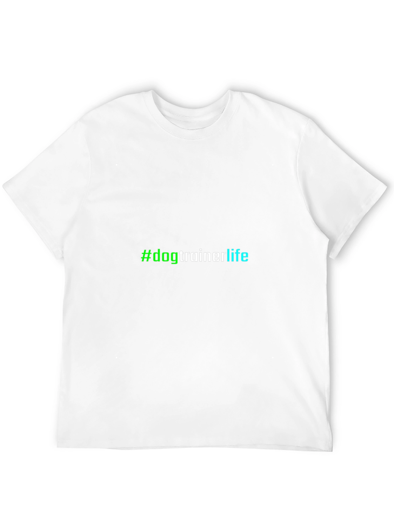 Black #dogtrainerlife Black T-Shirt - Unisex Design view 12