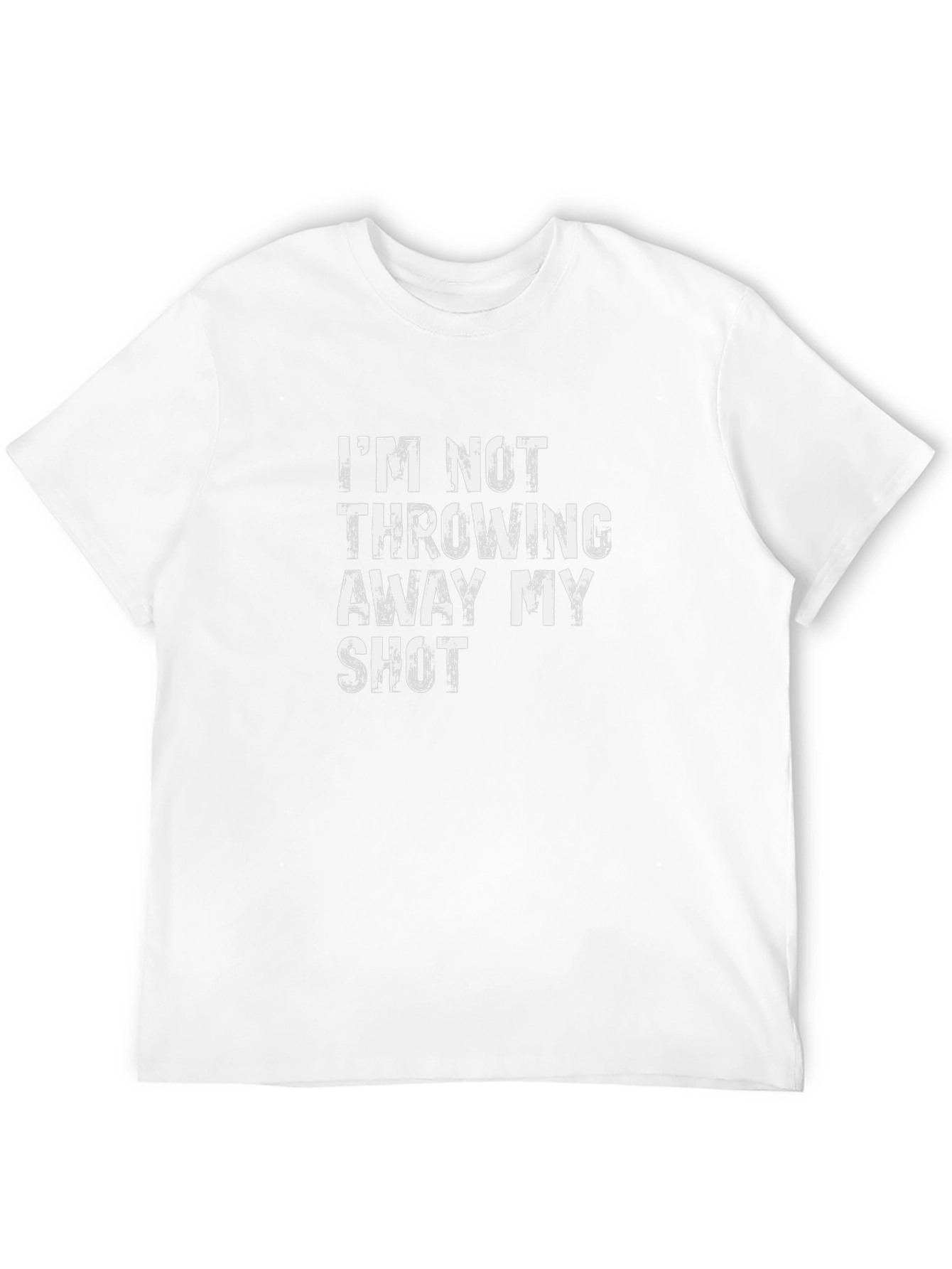 Black I'm Not Throwing Away My Shot Graphic Tee view 12
