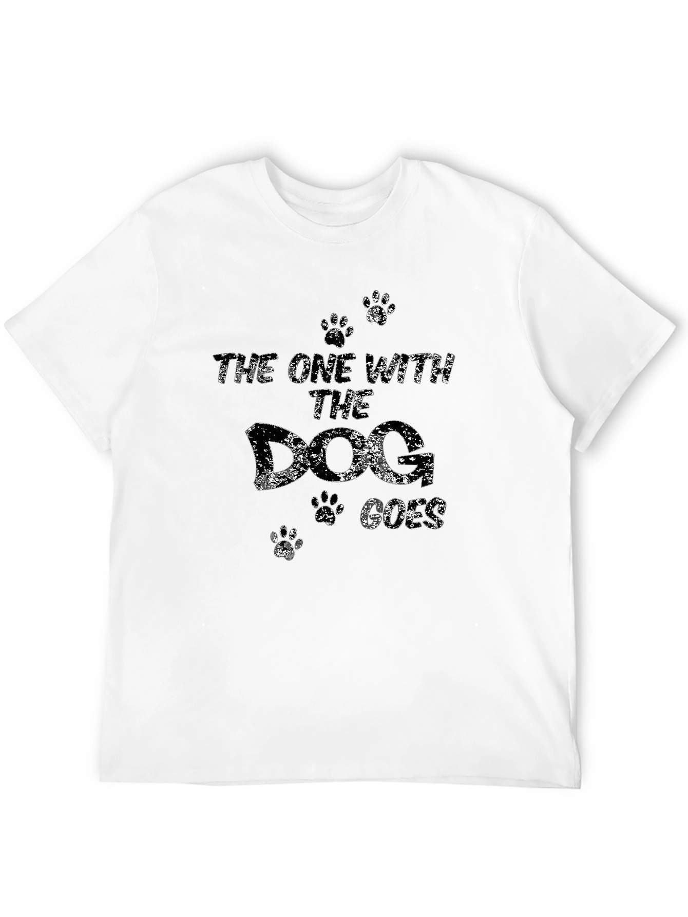 Black Dog Lover T-Shirt - The One With The Dog Goes view 12