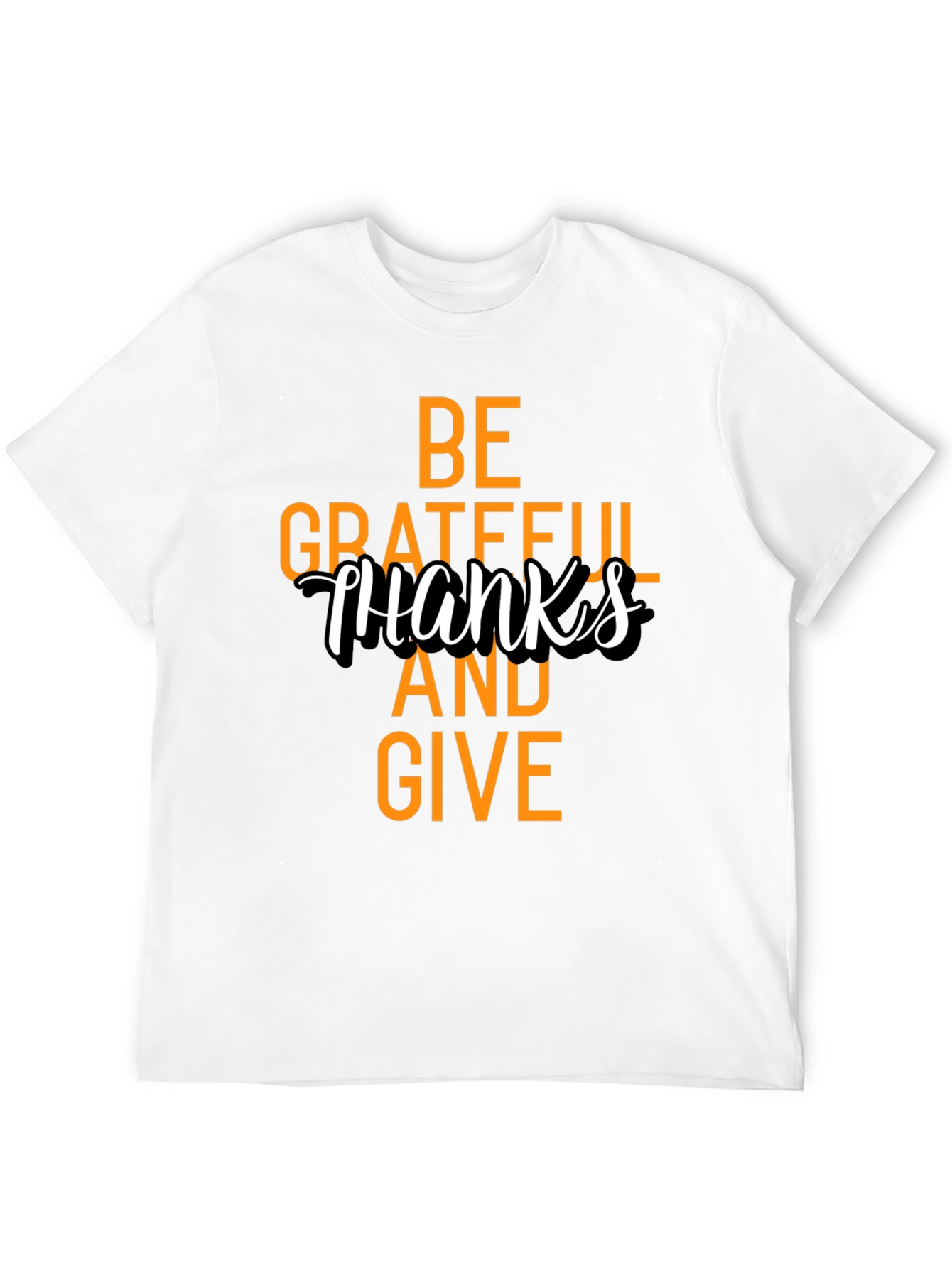 Black Grateful Thanksgiving T-Shirt view 12
