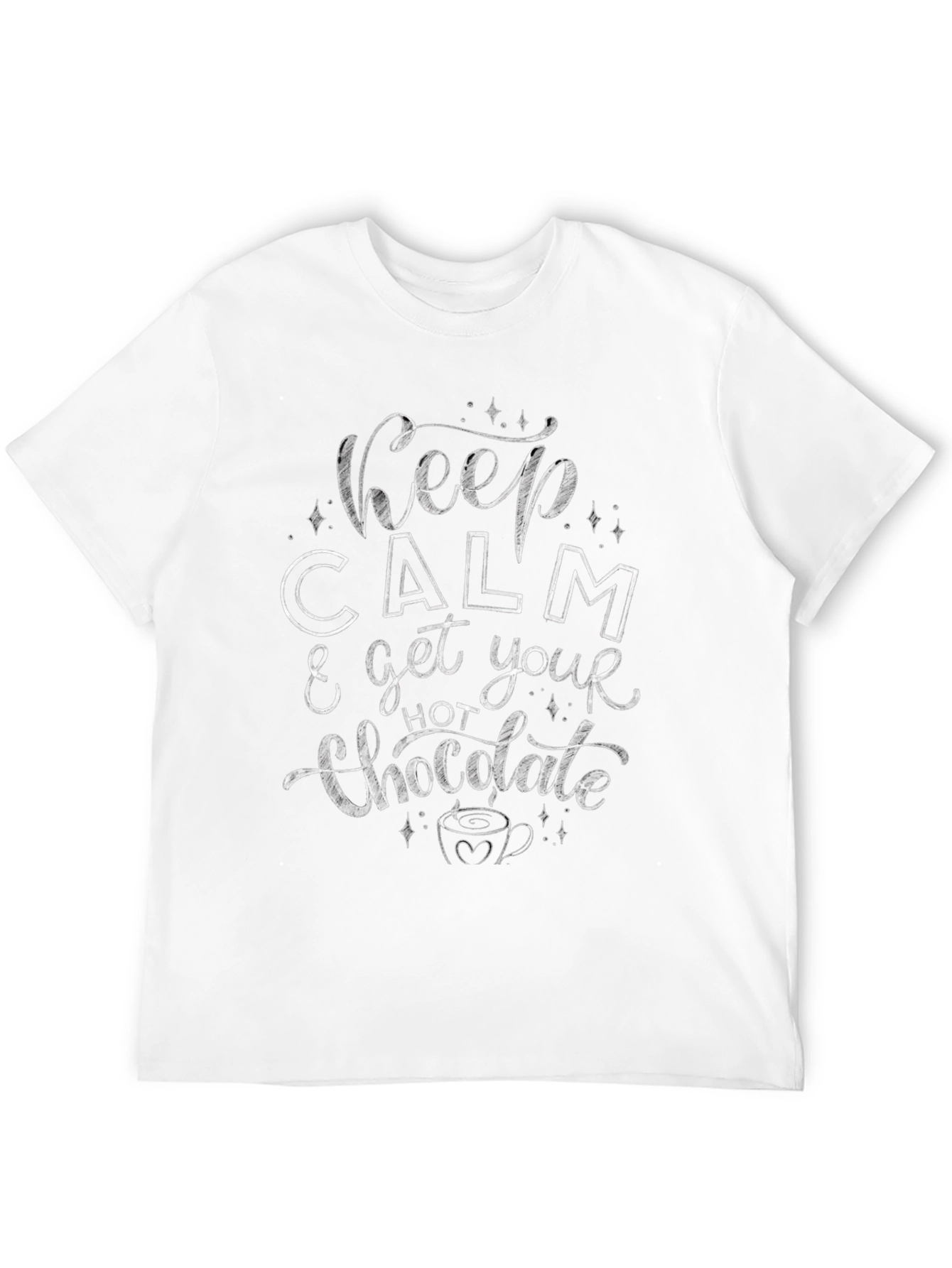 Keep Calm & Get Your Hot Chocolate Graphic Tee - 12