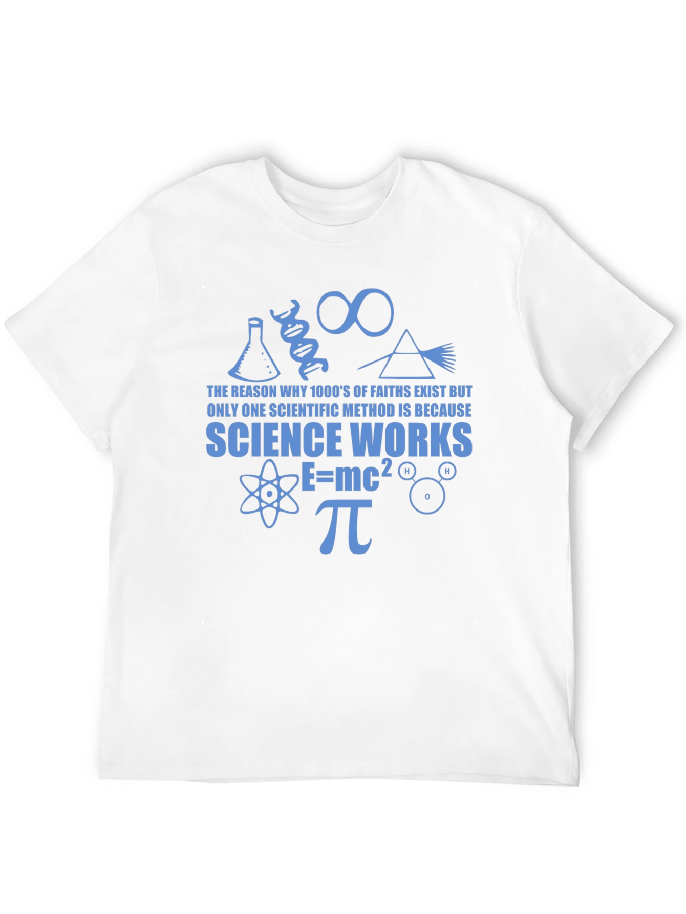 Black Science Works T-Shirt - Mens Black Graphic Tee view 12