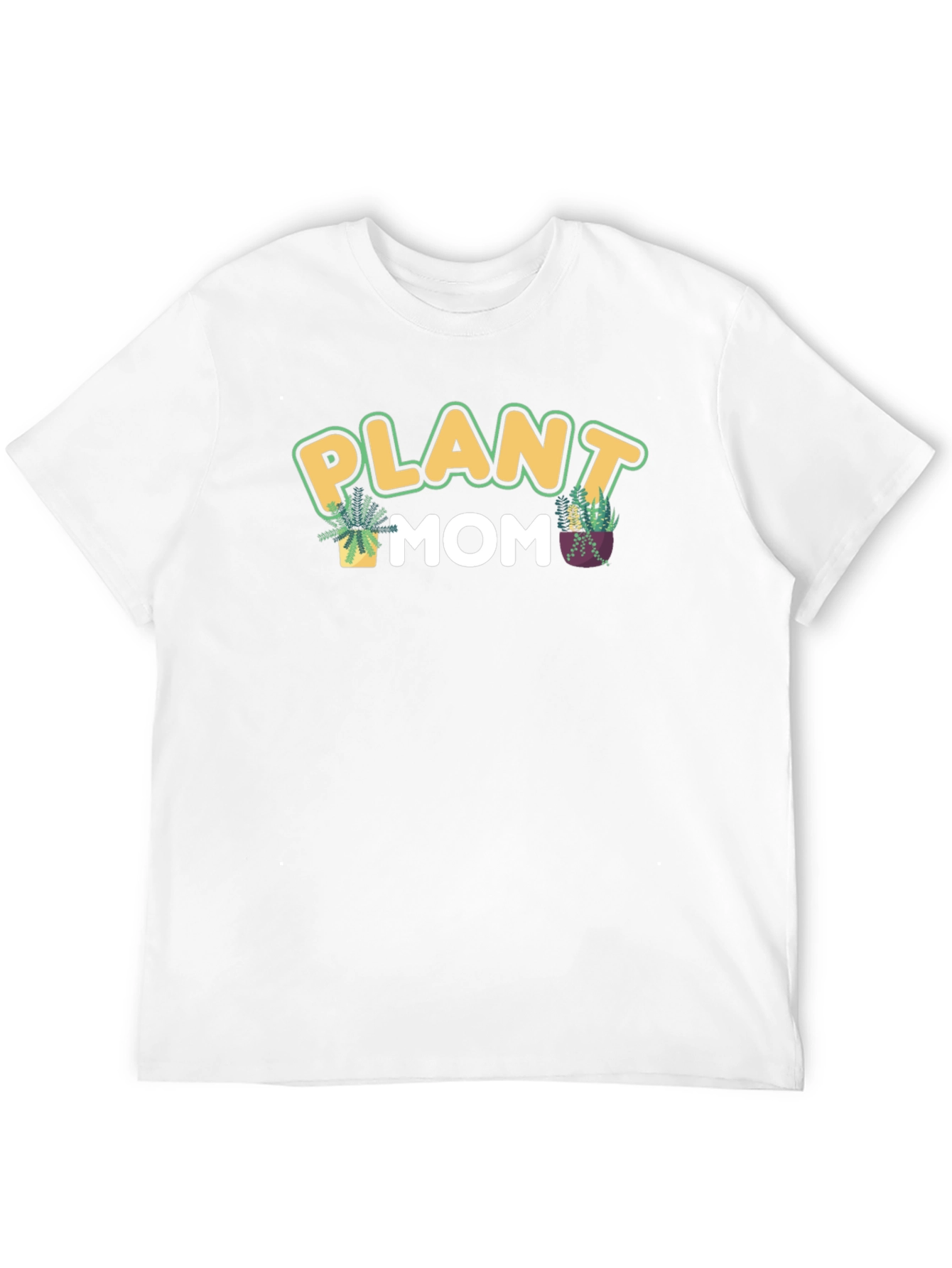 Black Plant Mom Graphic Tee - Black view 12