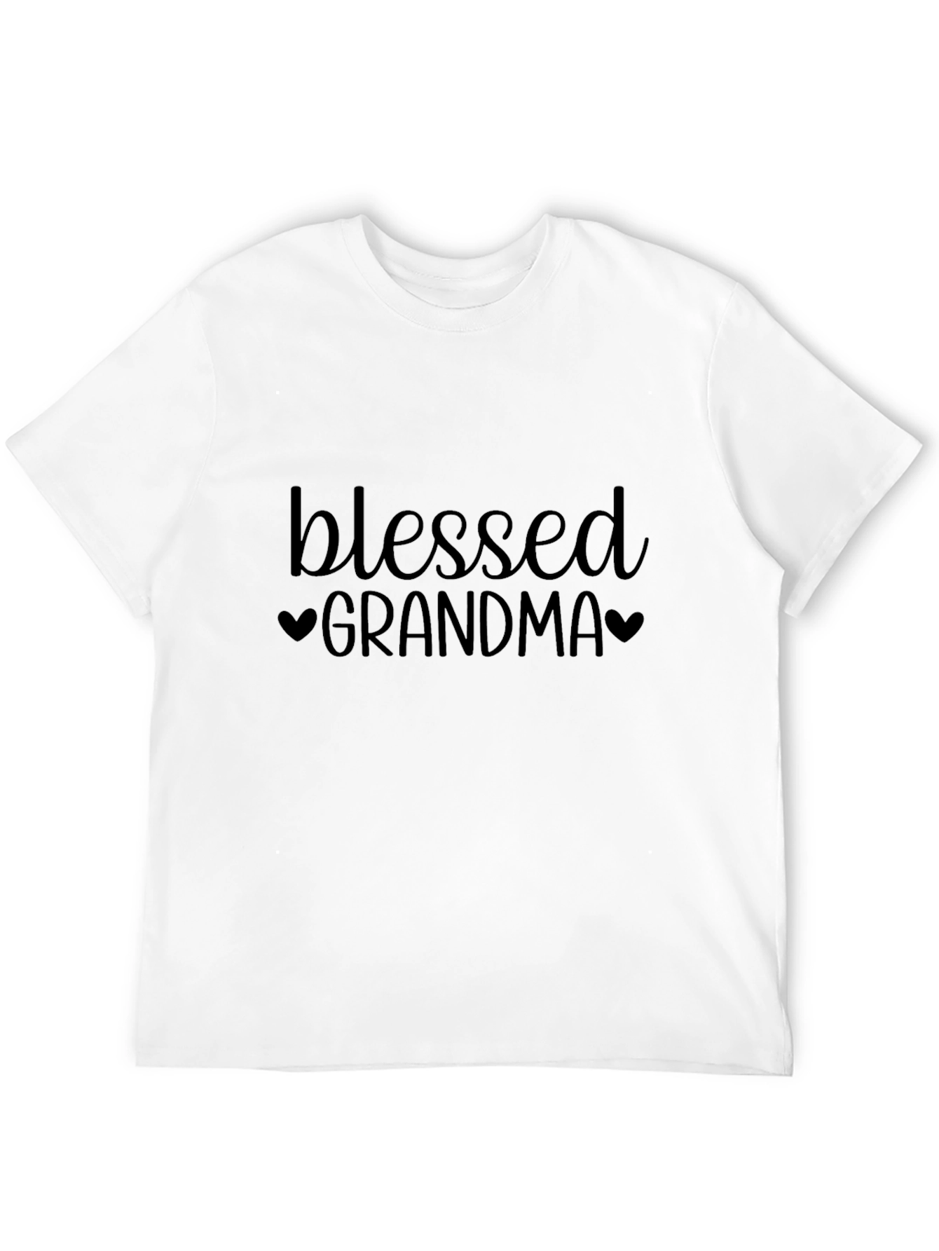 Black Blessed Grandma T-Shirt - Perfect Gift view 12