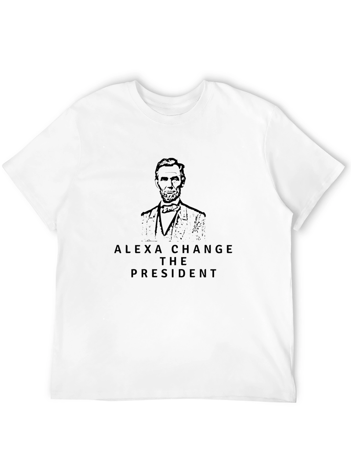 Black Alexa Change the President T-Shirt view 12