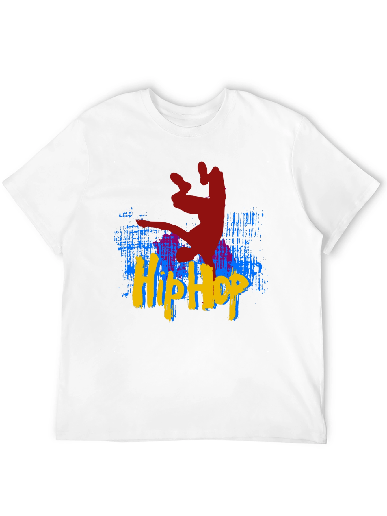Black Hip Hop Dance T-Shirt - Black view 12