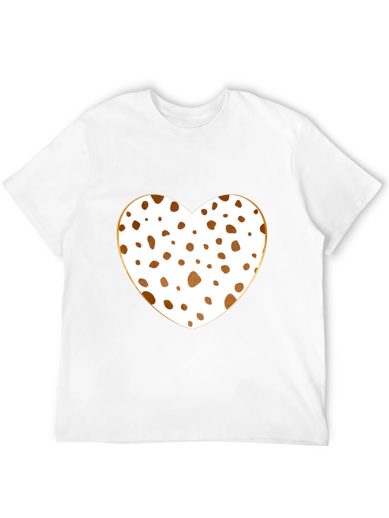 Black Spotted Heart T-Shirt - Black view 12