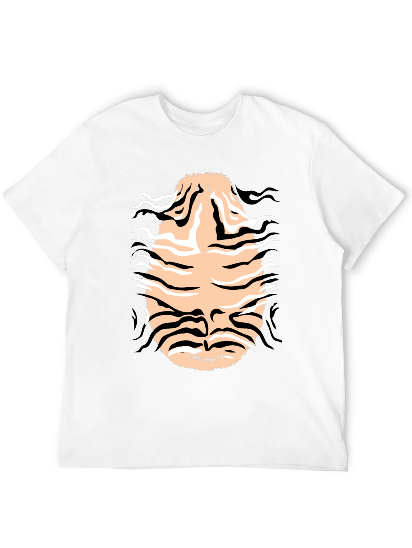 Black Tiger Stripe Graphic Tee - Unleash Your Wild Side! view 12
