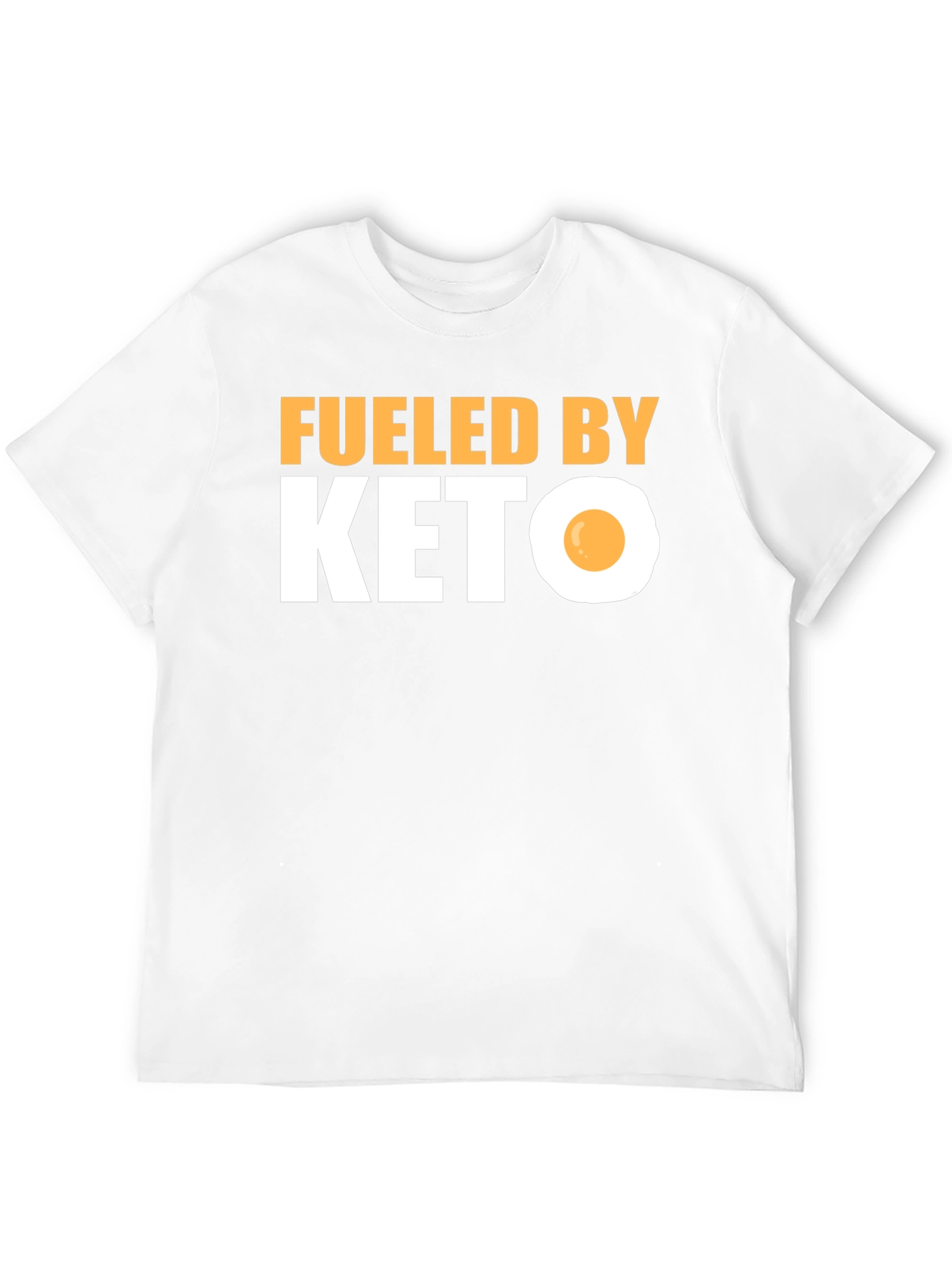 Black Fueled By Keto T-Shirt Funny Diet Tee view 12