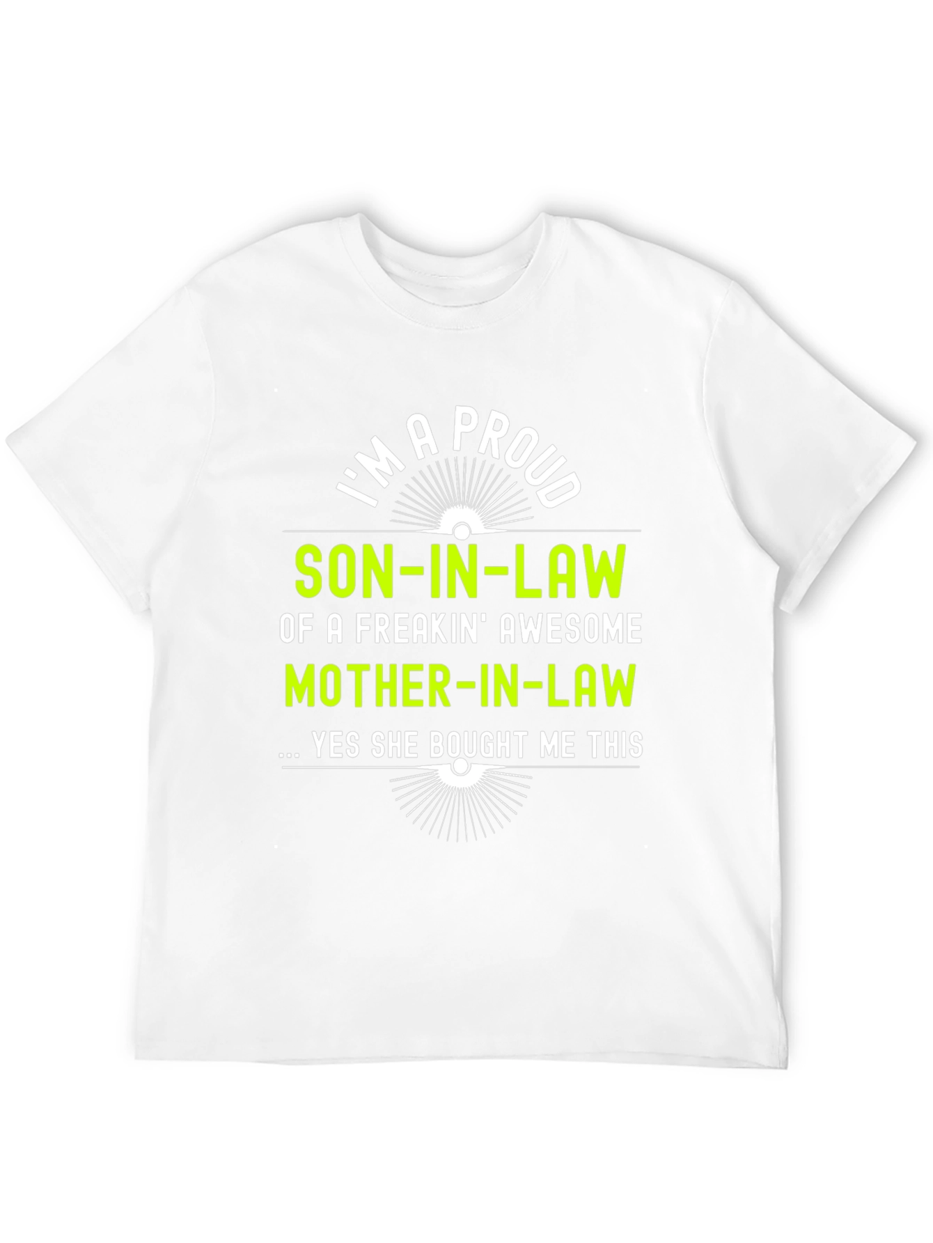 Proud Son-in-Law Graphic Tee - 12