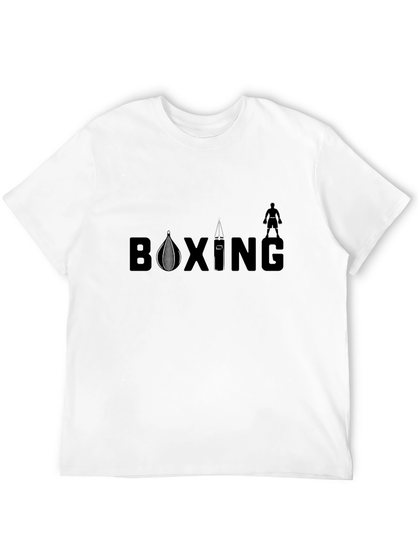 Black Boxing Graphic Tee - Black T-Shirt view 12