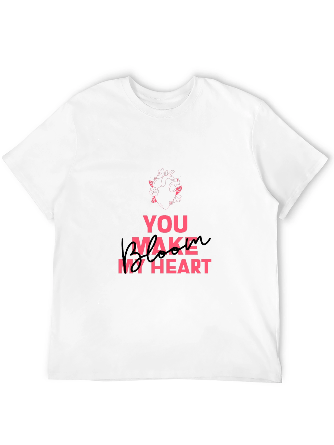 Black You Make My Heart Awake Graphic Tee view 12