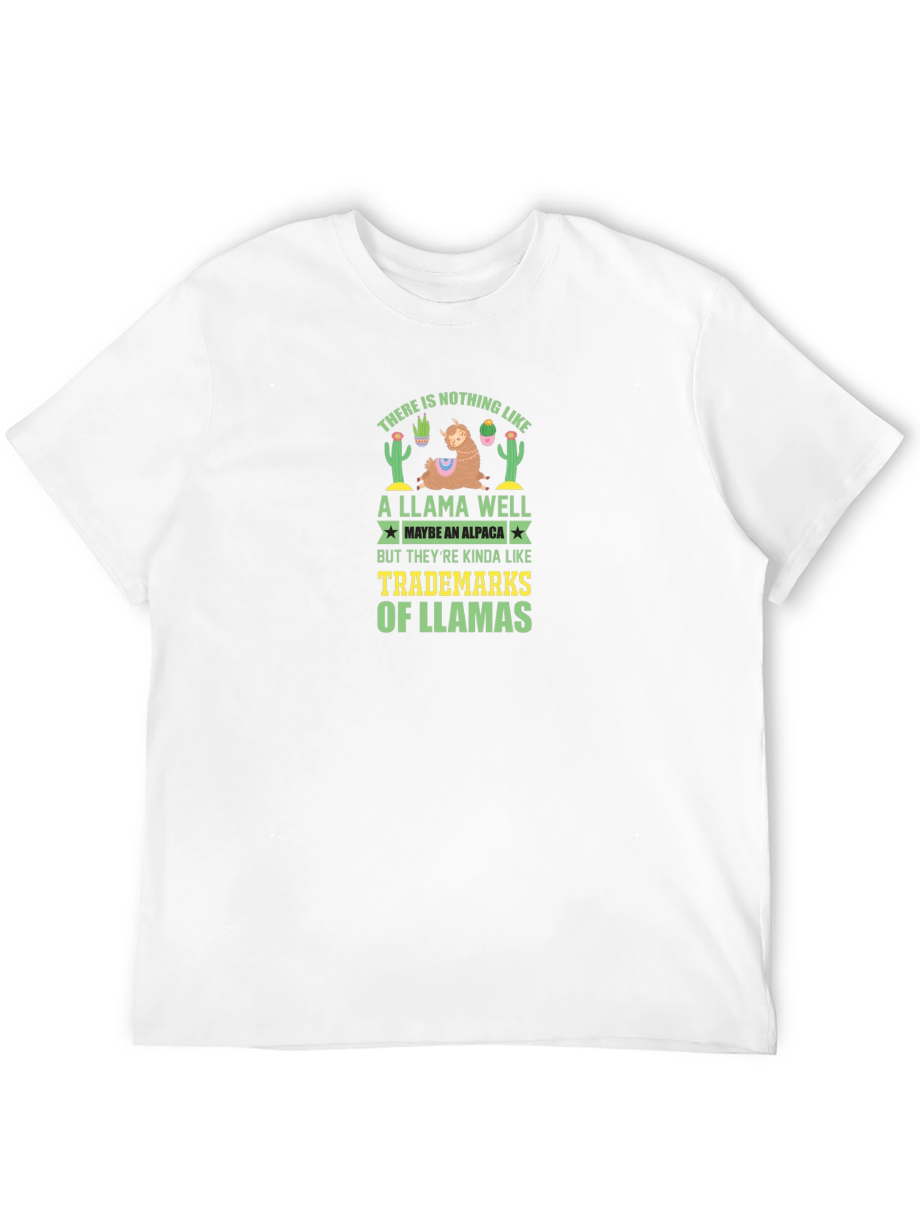 Black Llama Well T-Shirt: Trademarks of Llamas view 12