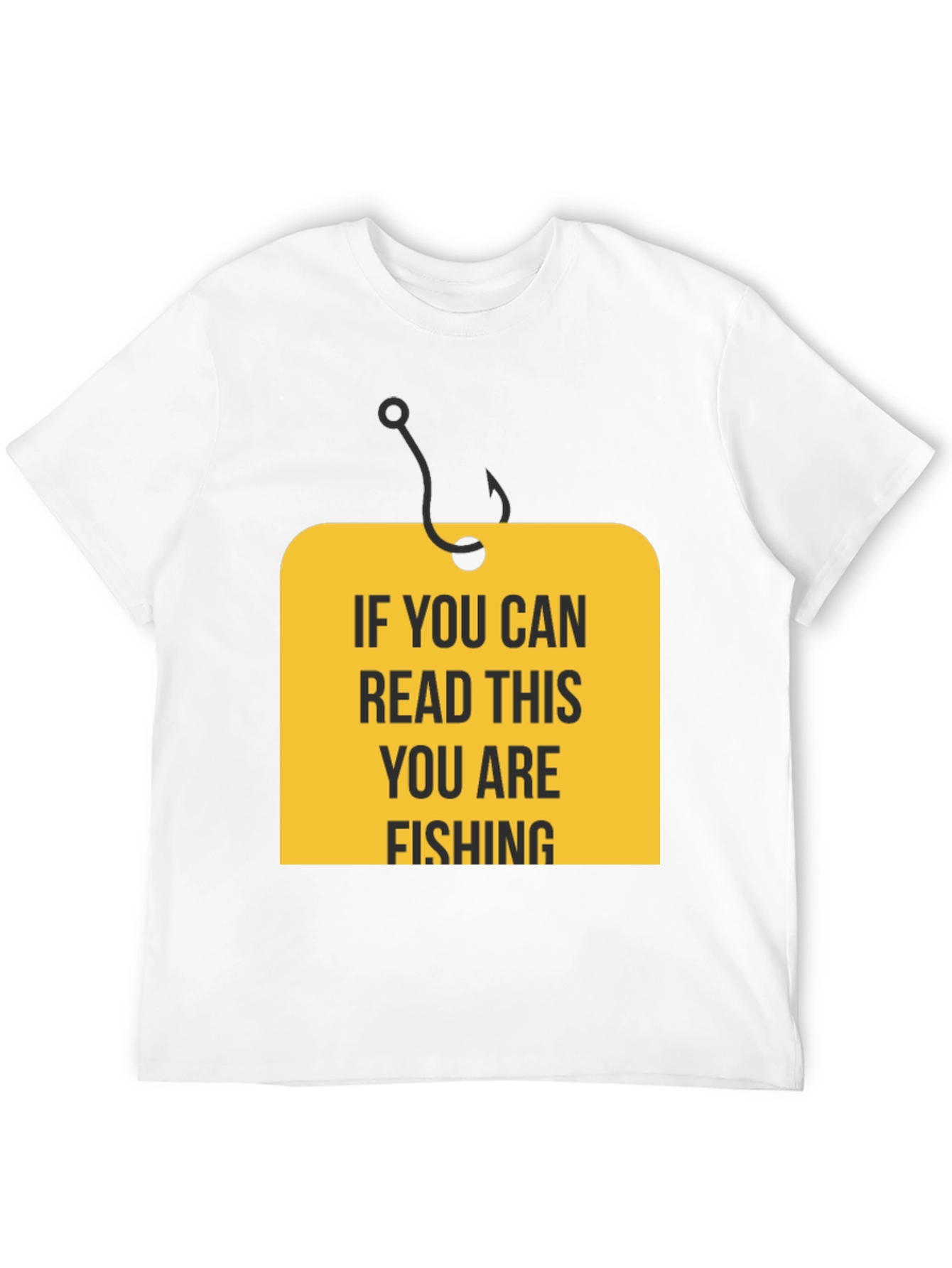 Black If You Can Read This You Are Fishing Black T-Shirt view 12