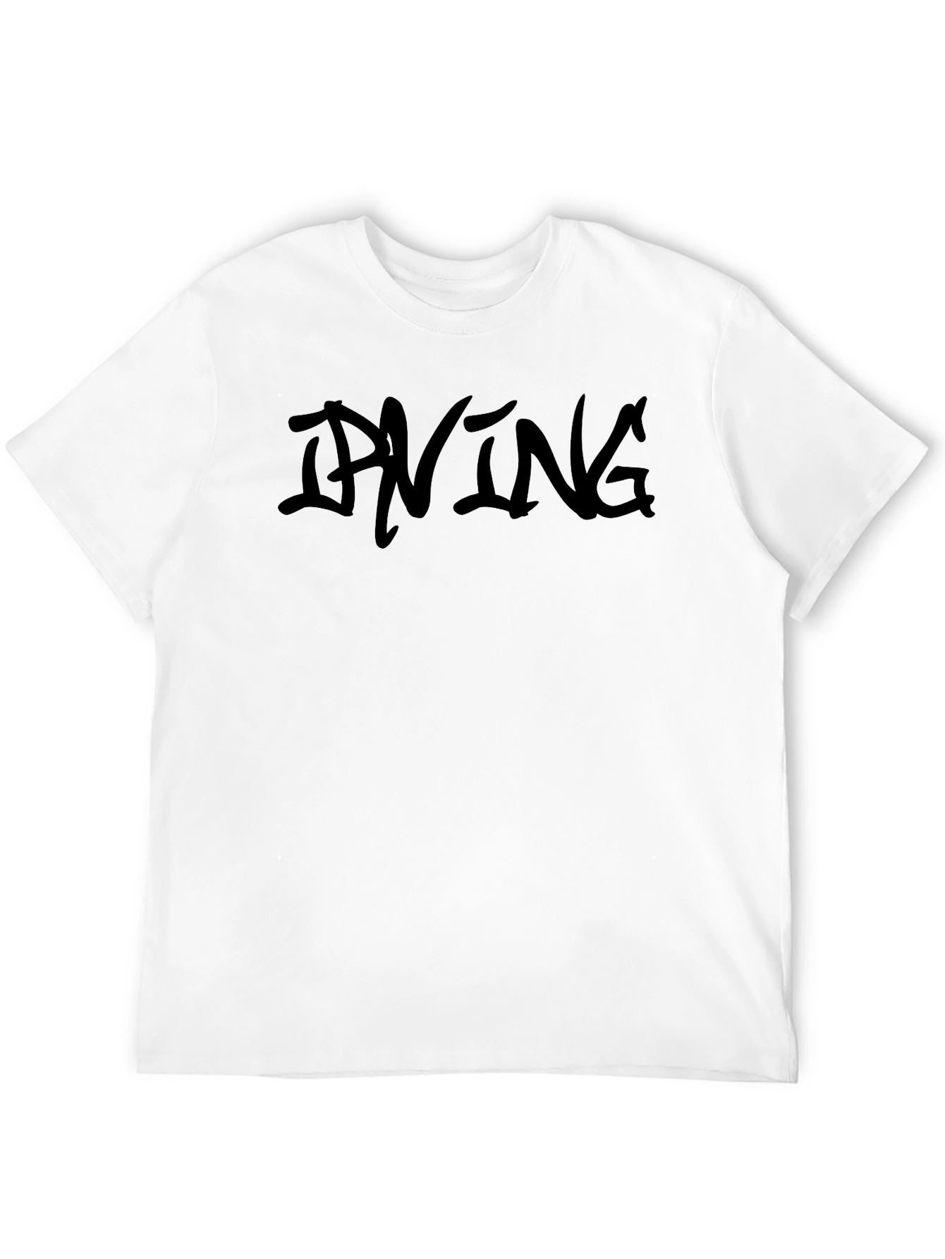 Black Black Graphic Tee: DVINING Style view 12