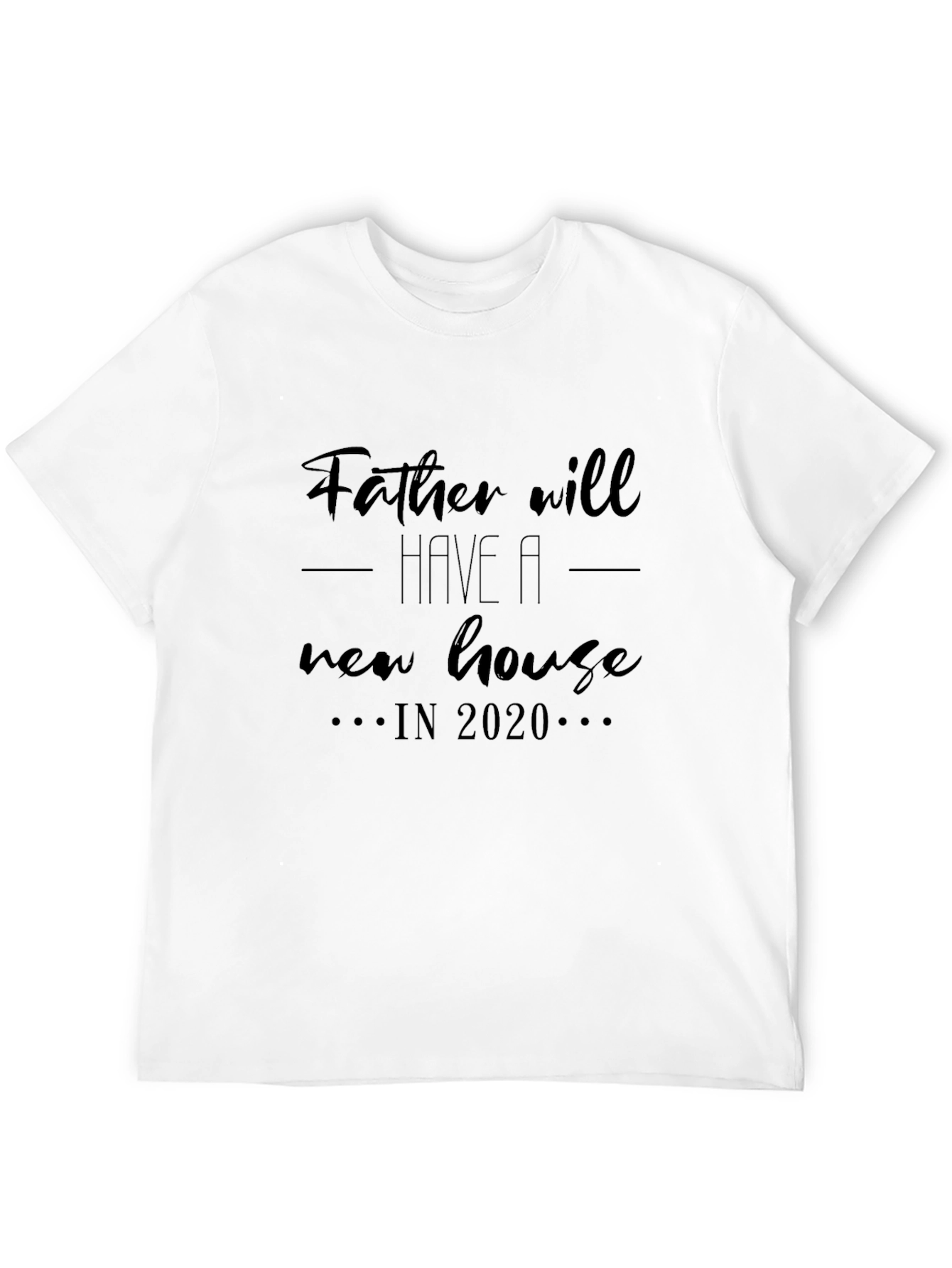 Black Father Will Have A New House T-Shirt view 12