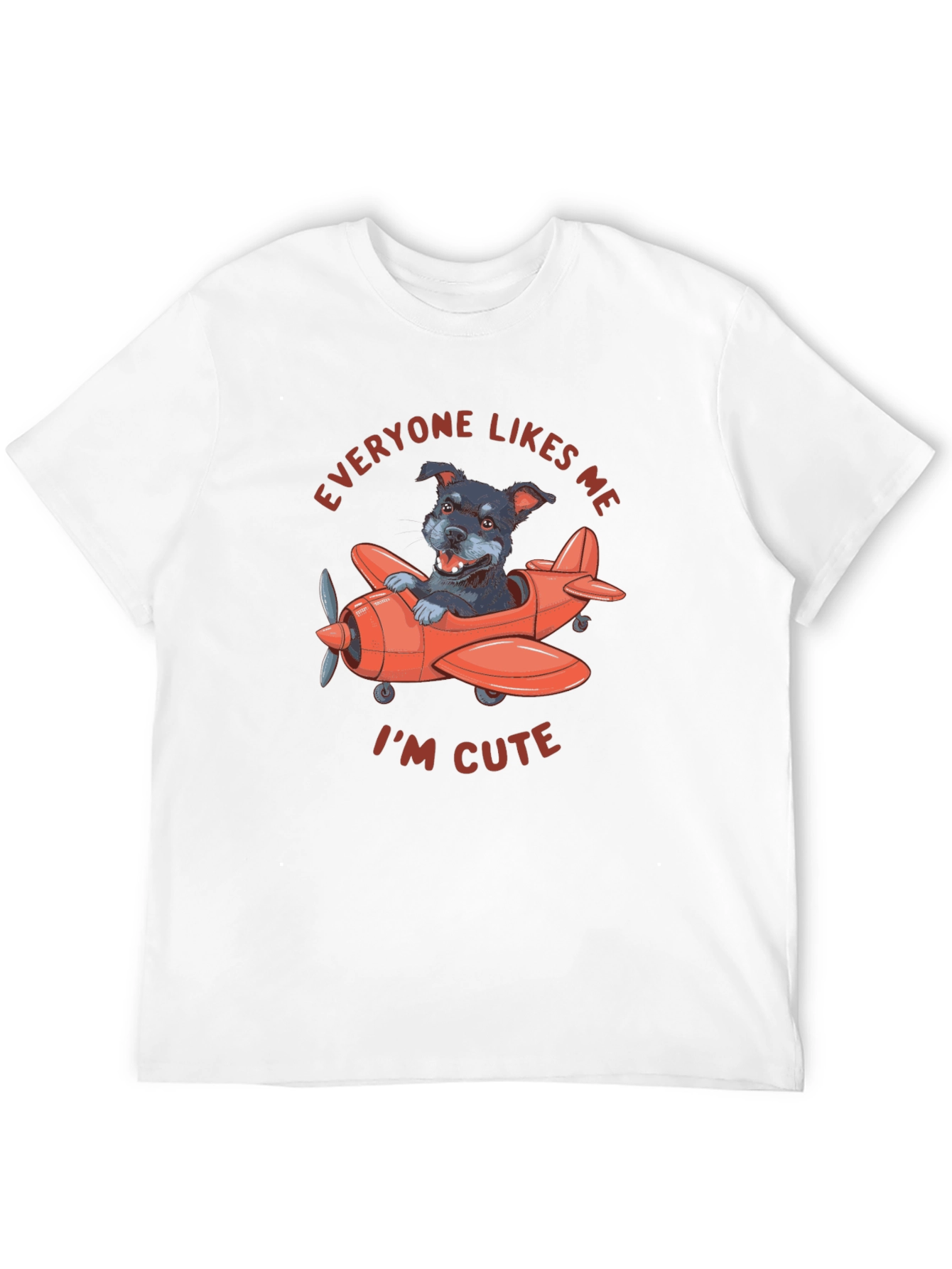 Black Dog Pilot T-Shirt - "Everyone Likes Me" view 12