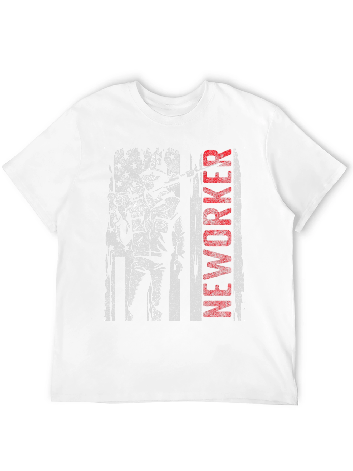 Black NEWORKER Patriotic T-Shirt view 12