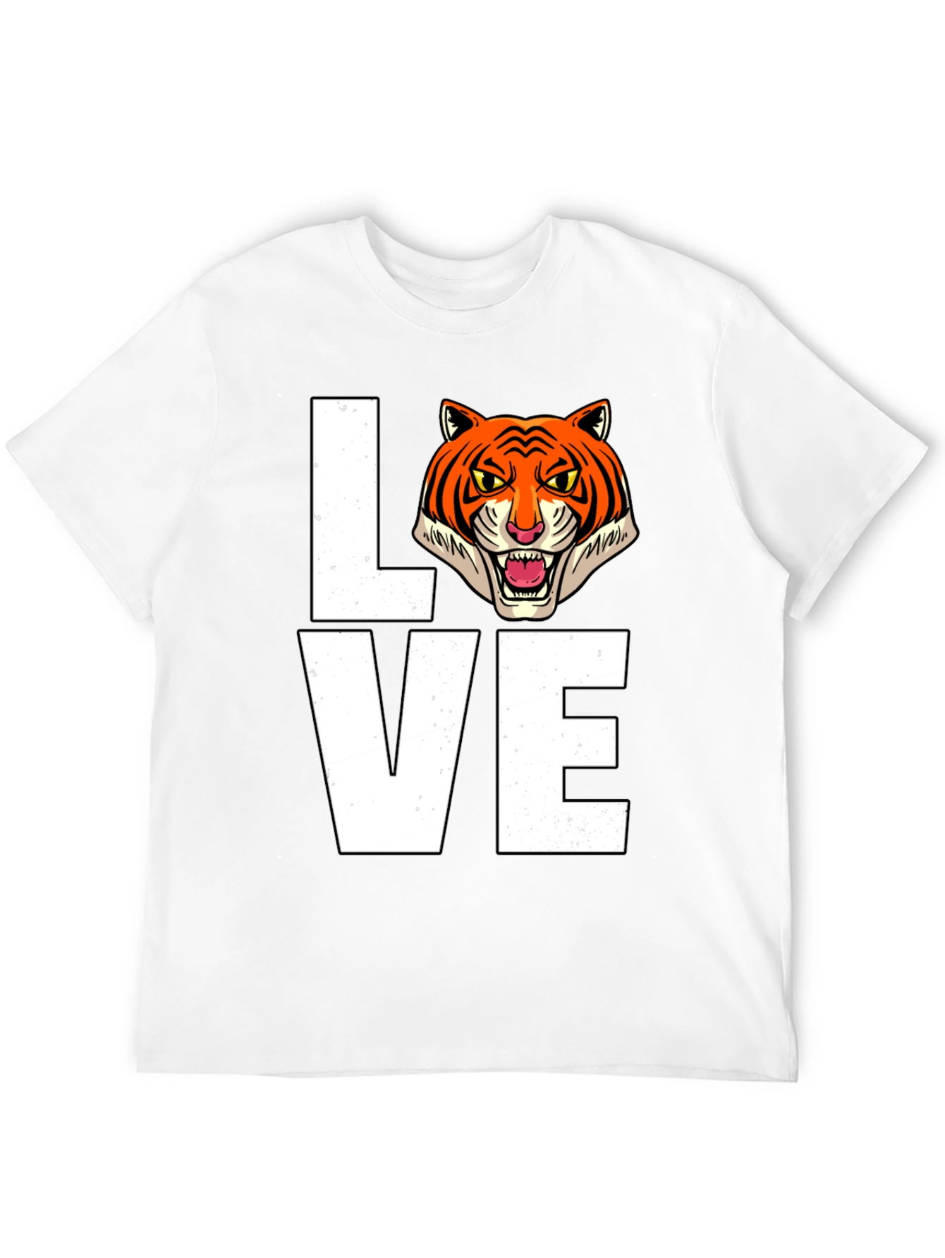 Black Tiger Love Graphic T-Shirt view 12