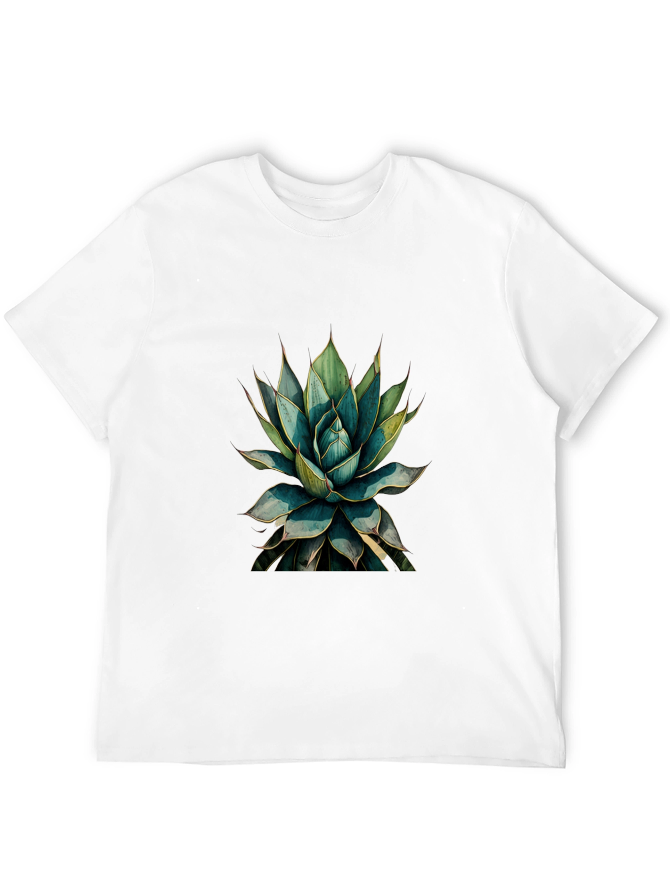 Black Botanical Graphic Tee - Desert Bloom Shirt view 12