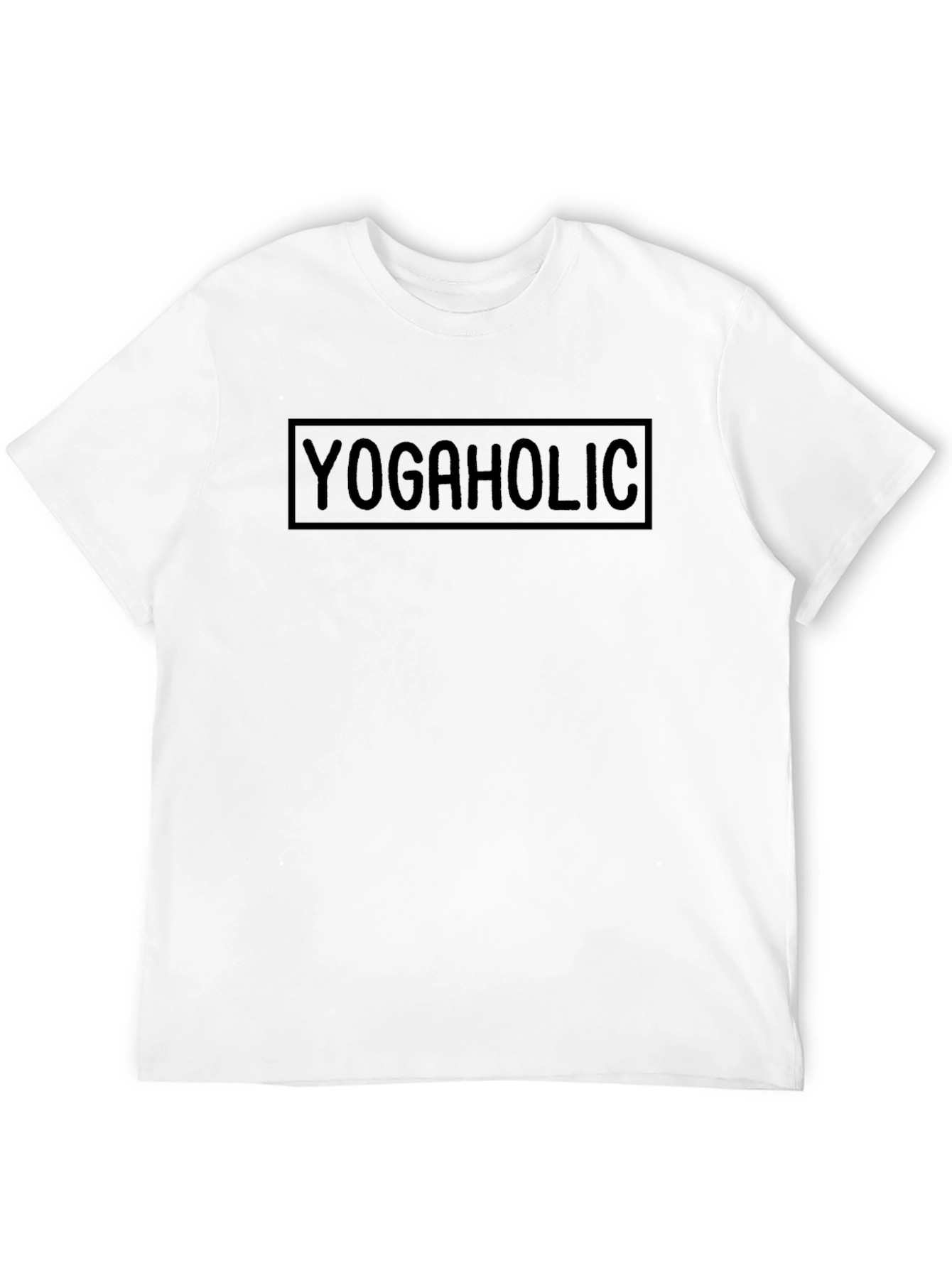 Black Yogaholic Black T-Shirt view 12