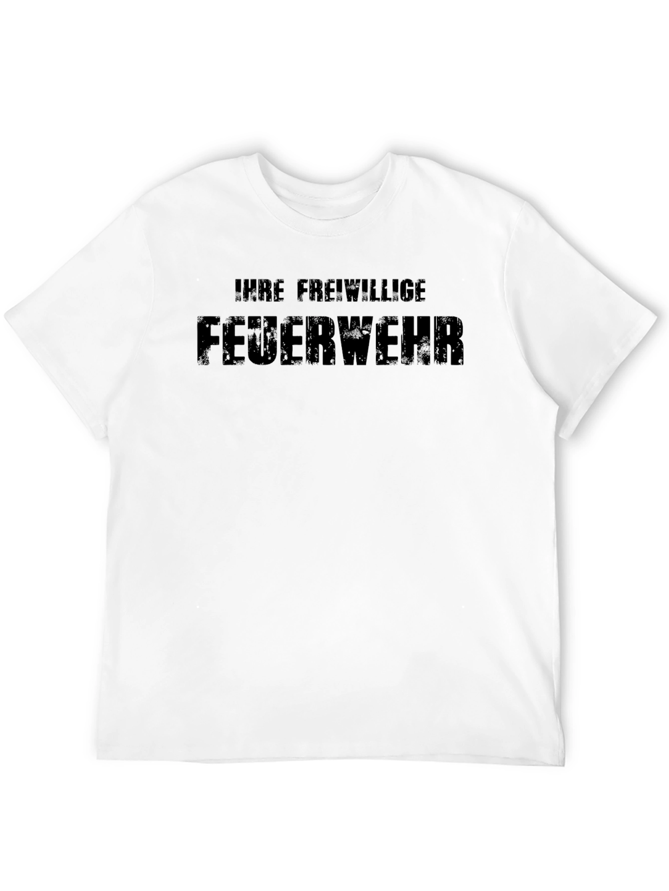 Black Volunteer Firefighter T-Shirt - Ihre Freiwillige Feuerwehr view 12