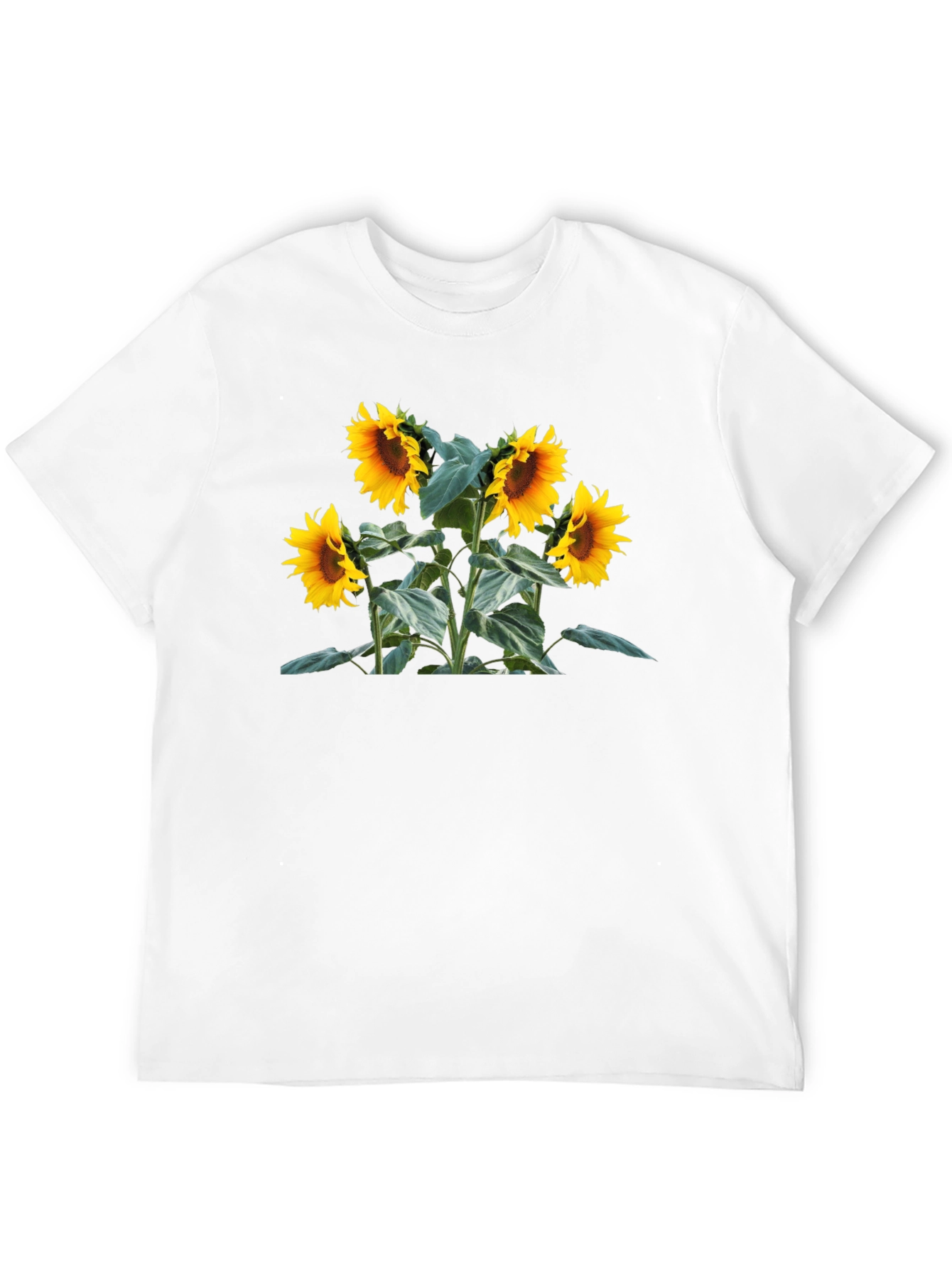 Black Sunflower Graphic T-Shirt view 12