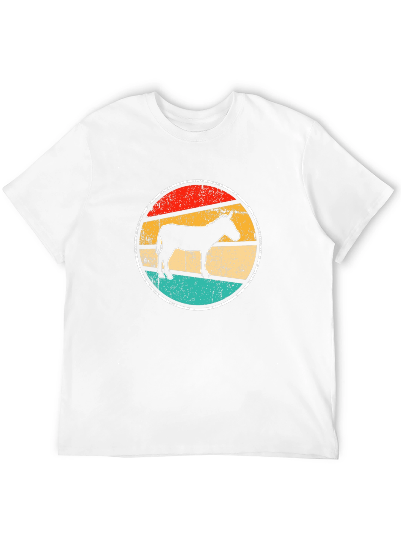 Black Retro Donkey T-Shirt view 12