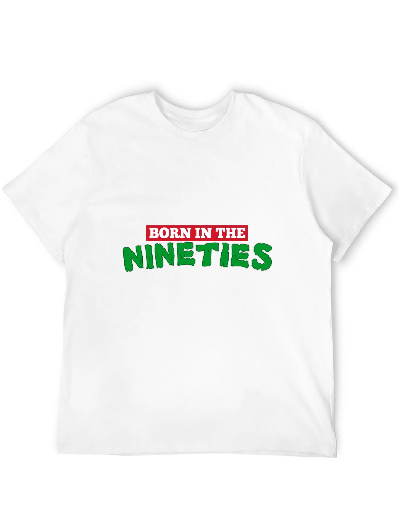 Black Born in the Nineties Graphic Tee view 12