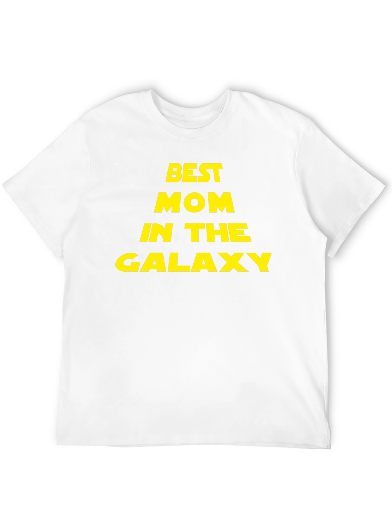 Black Best Mom In The Galaxy T-Shirt - Black view 12