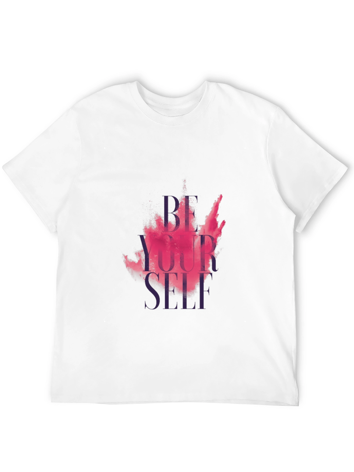 Black Be Yourself Graphic Print Tee view 12