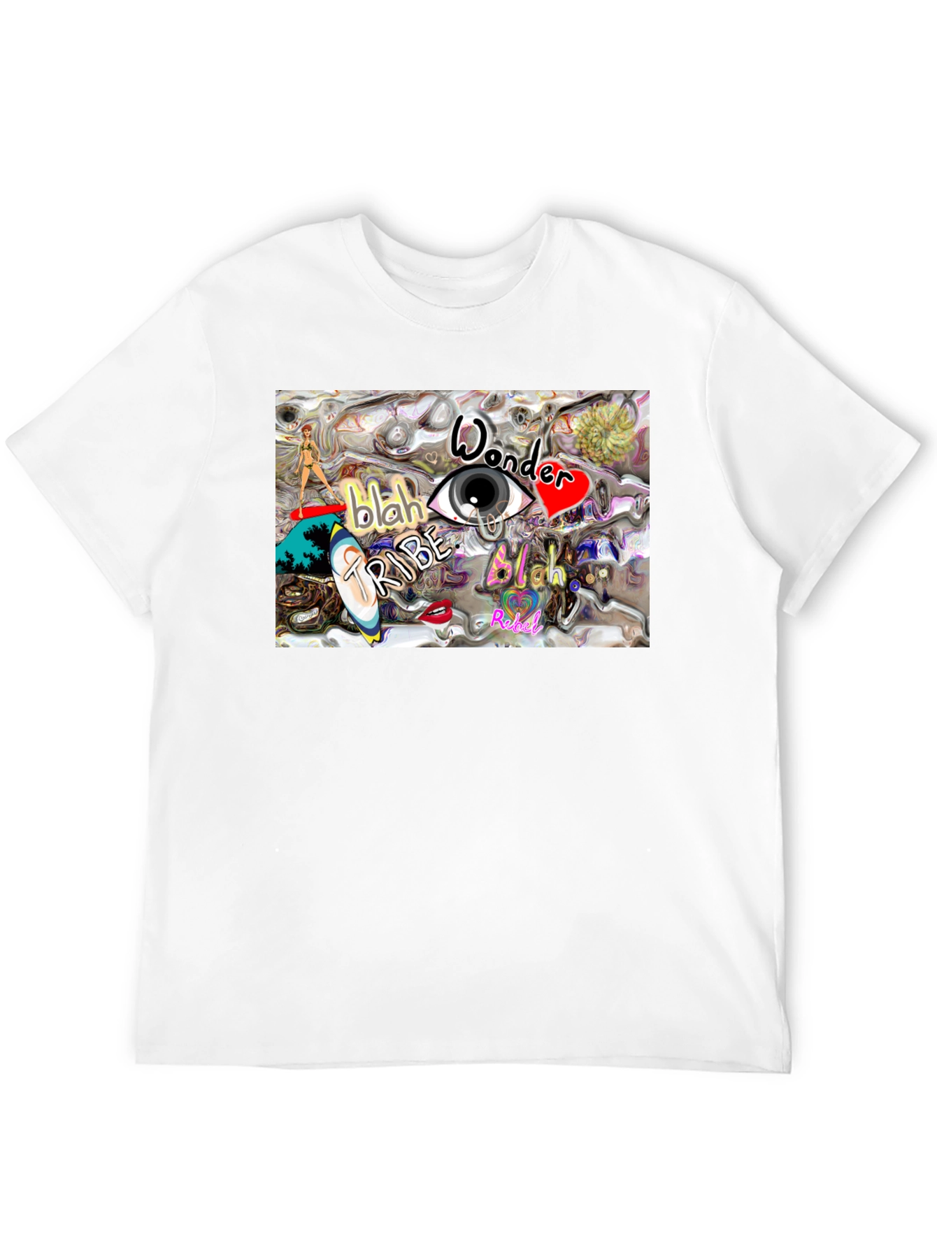 Black Eye Wonder Tribe Graphic Tee - Black view 12