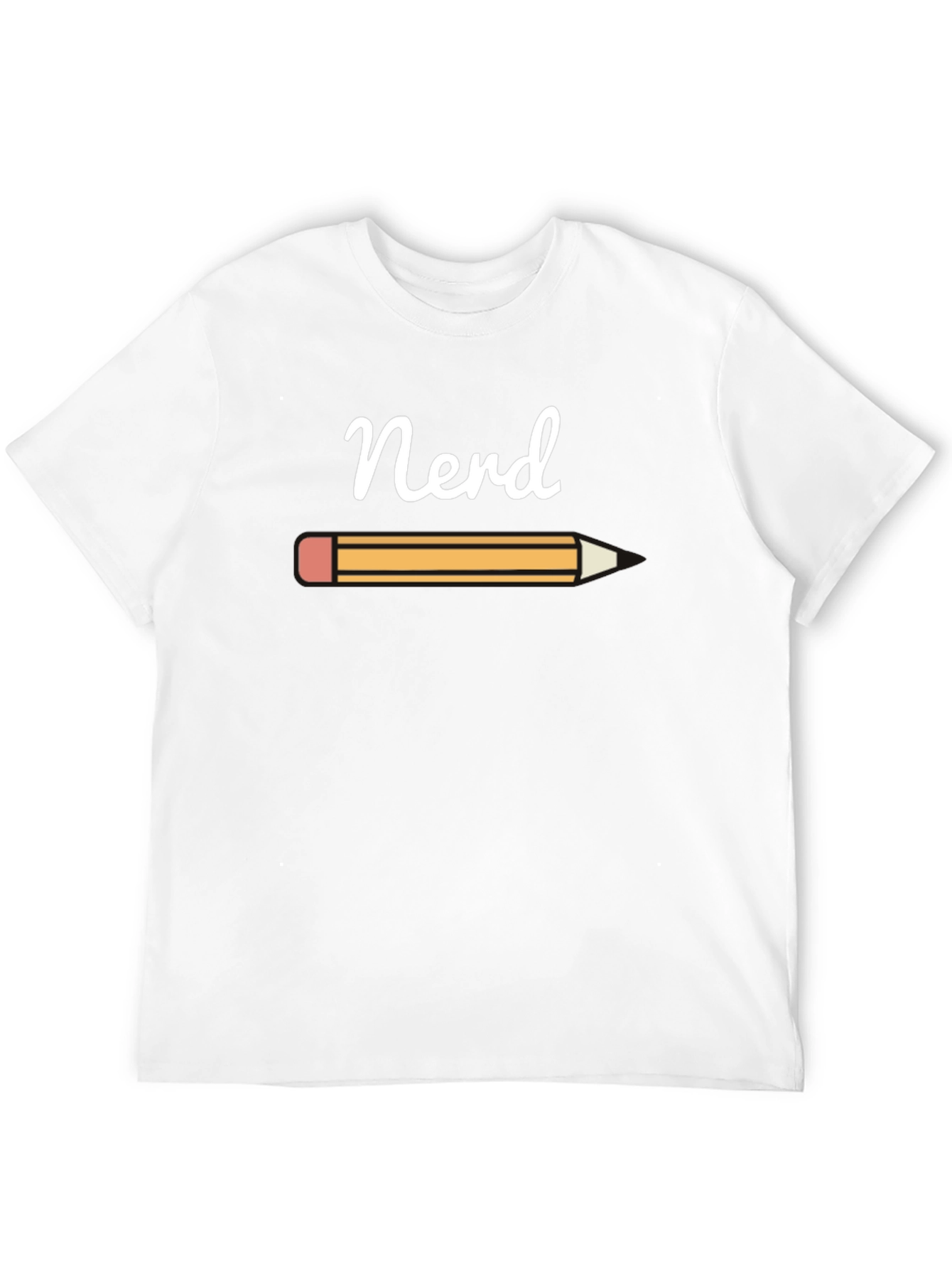 Black Nerd Pencil Tee - Smart & Stylish view 12